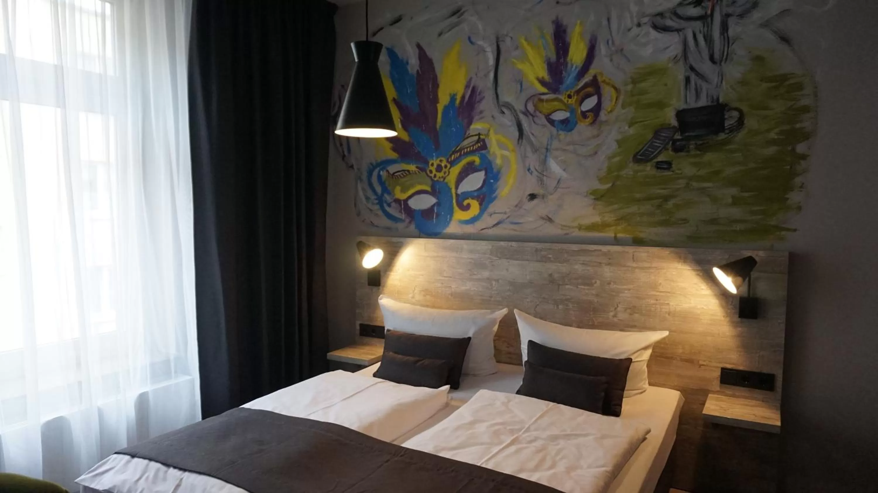 Photo of the whole room, Bed in Urban Home Self Check-In Hotel