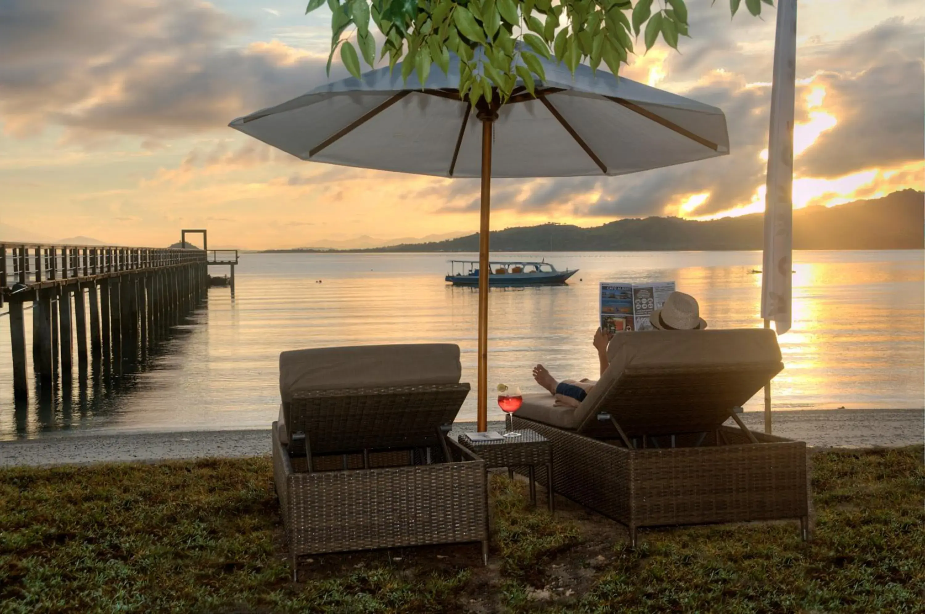 Beach in Kokomo Resort Gili Gede