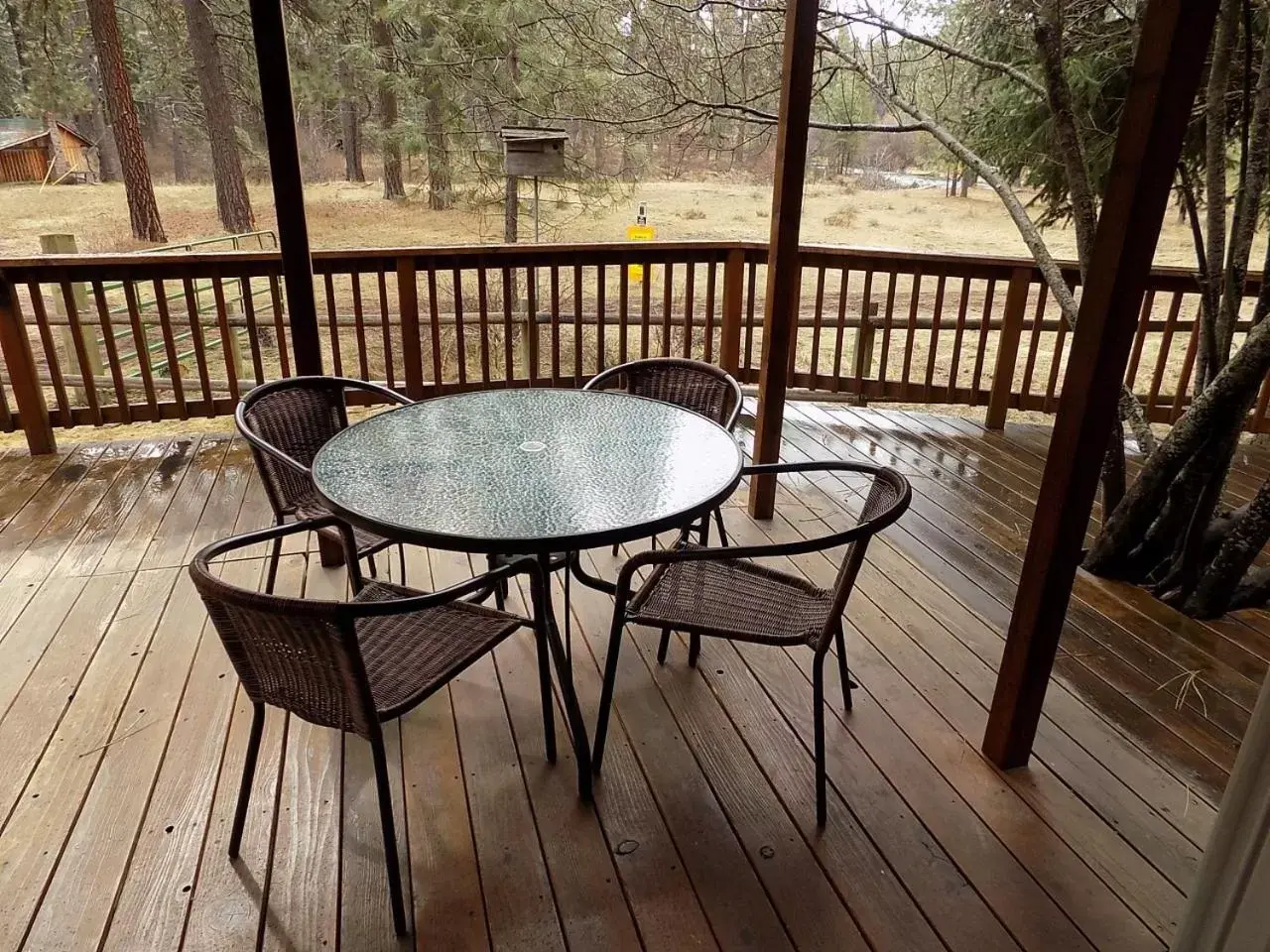 Balcony/Terrace in Cold Springs Resort