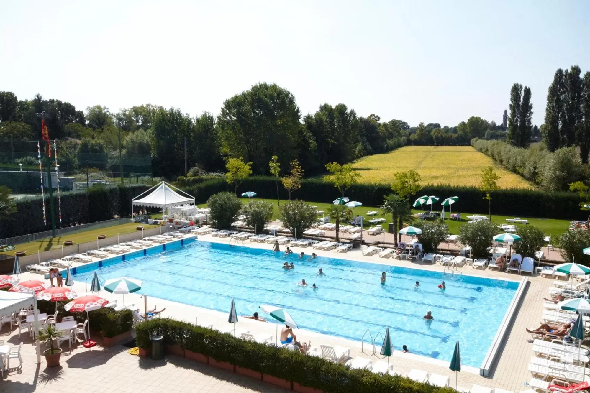 Swimming pool, Pool View in GREEN GARDEN Resort - Smart Hotel