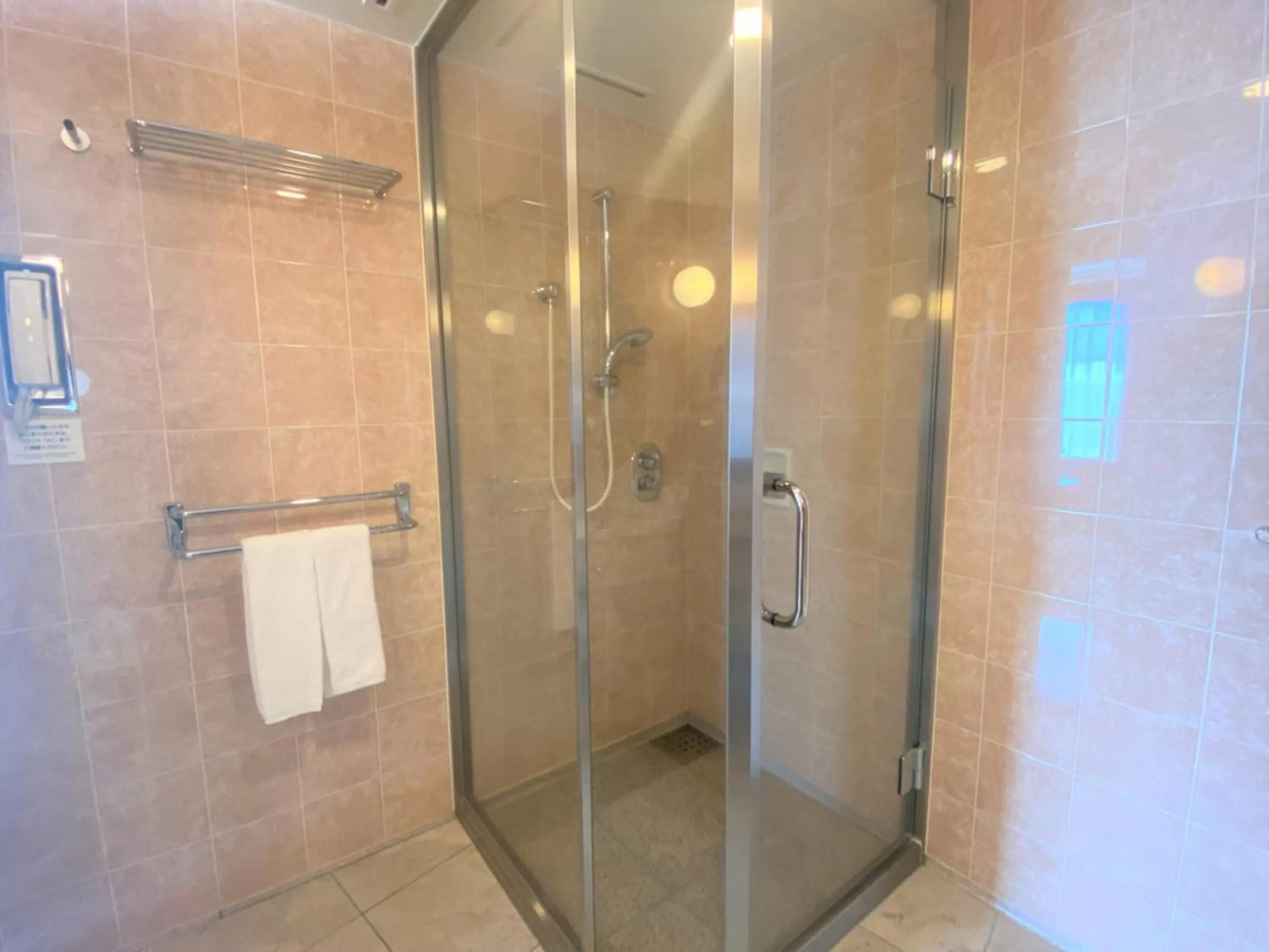 Shower in Sapporo Prince Hotel