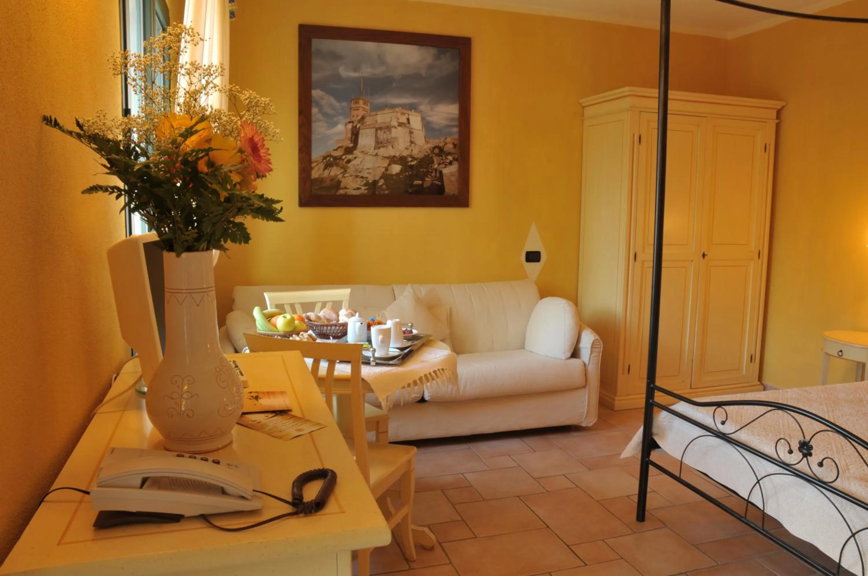 Bed in Hotel Villa Del Parco