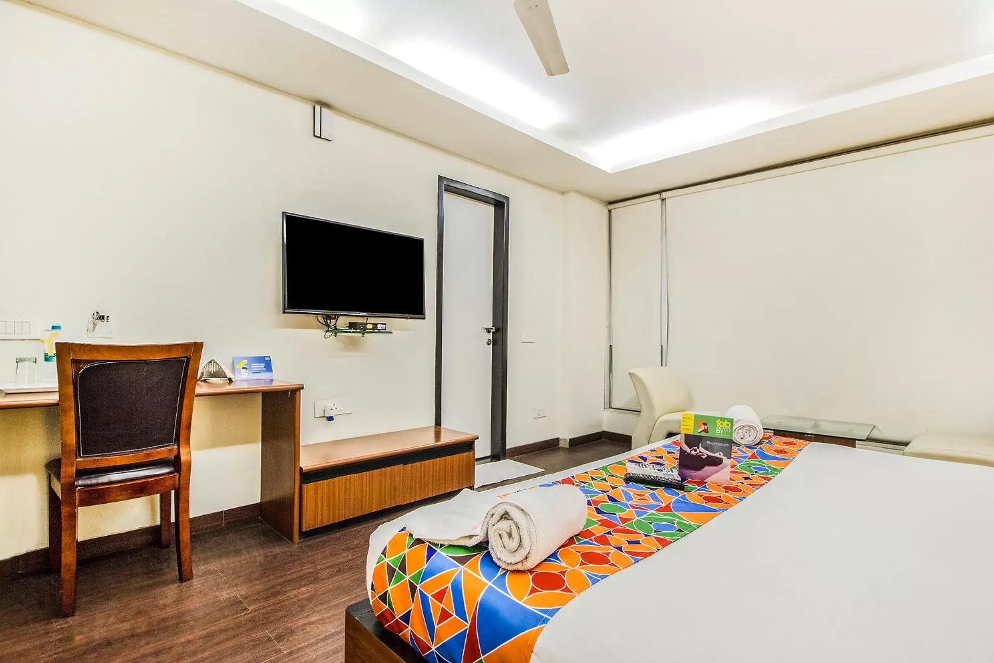 Bed in FabHotel Prime Avenue Bed in FabHotel Prime Avenue