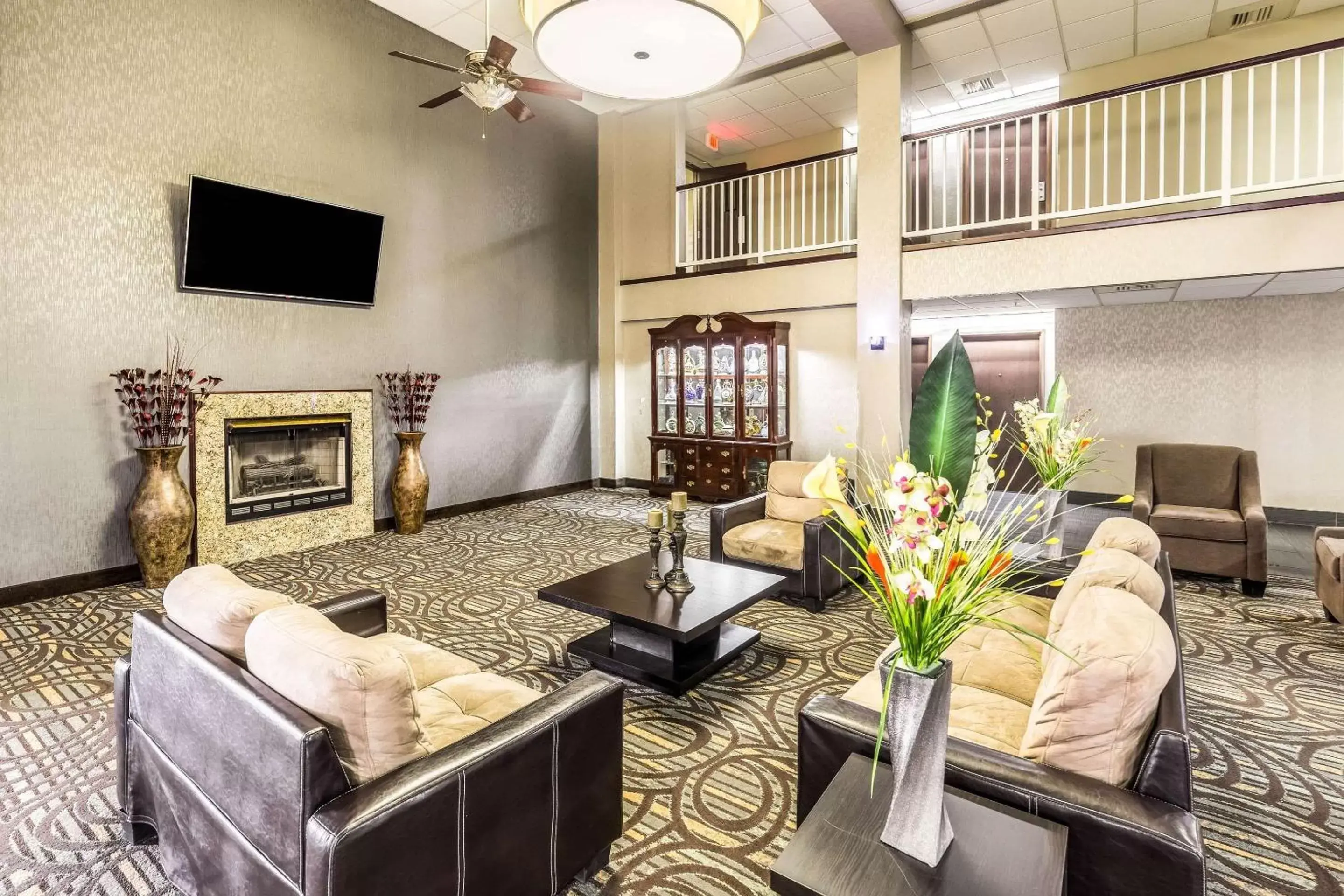 Lobby or reception in Quality Inn Lobby or reception in Quality Inn