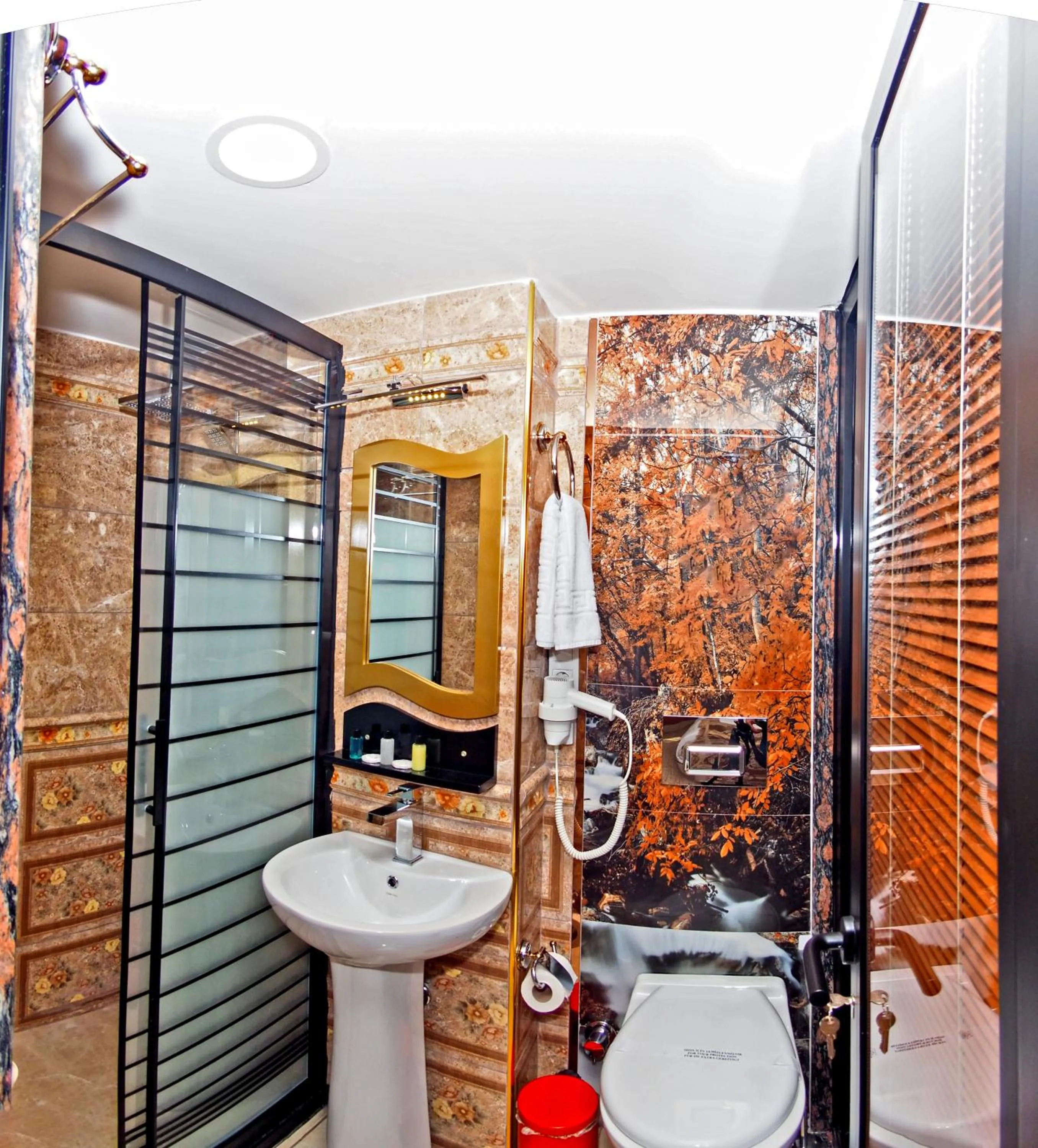 Shower in Glamour Classic Hotel Istanbul Sirkeci