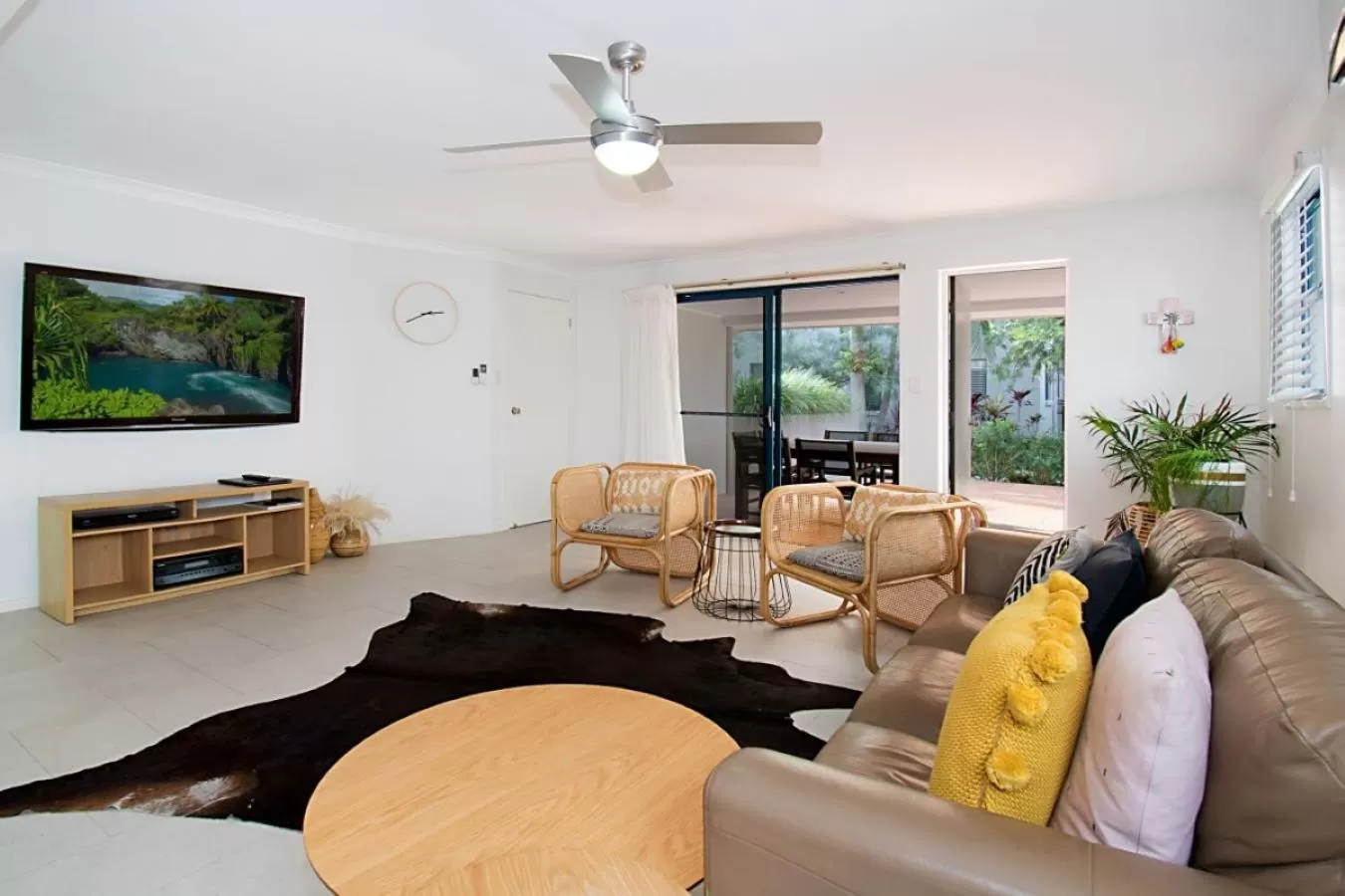 Patio in Gosamara Apartments