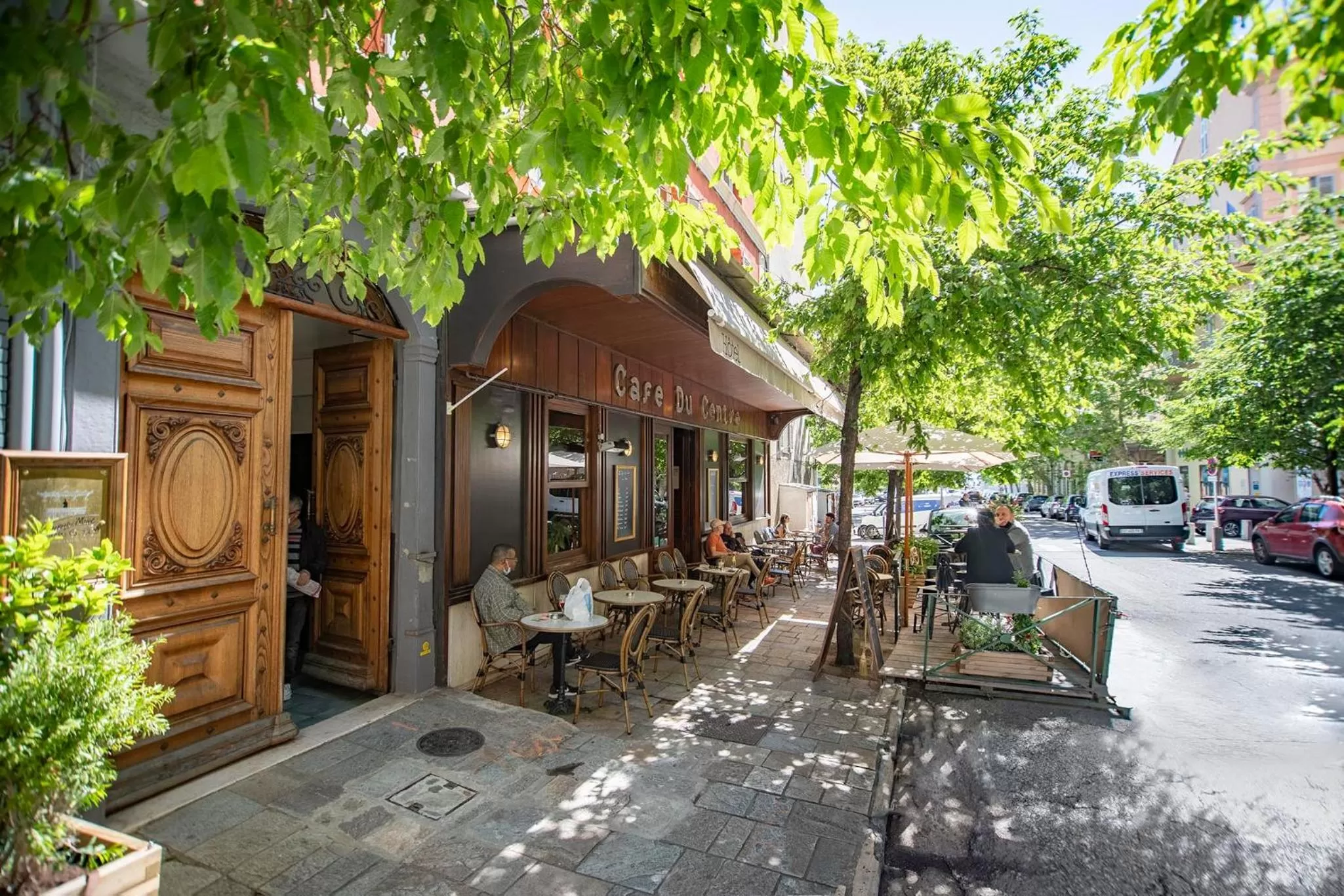 Patio in Monsieur Miot Concept Hotel - Bastia centre