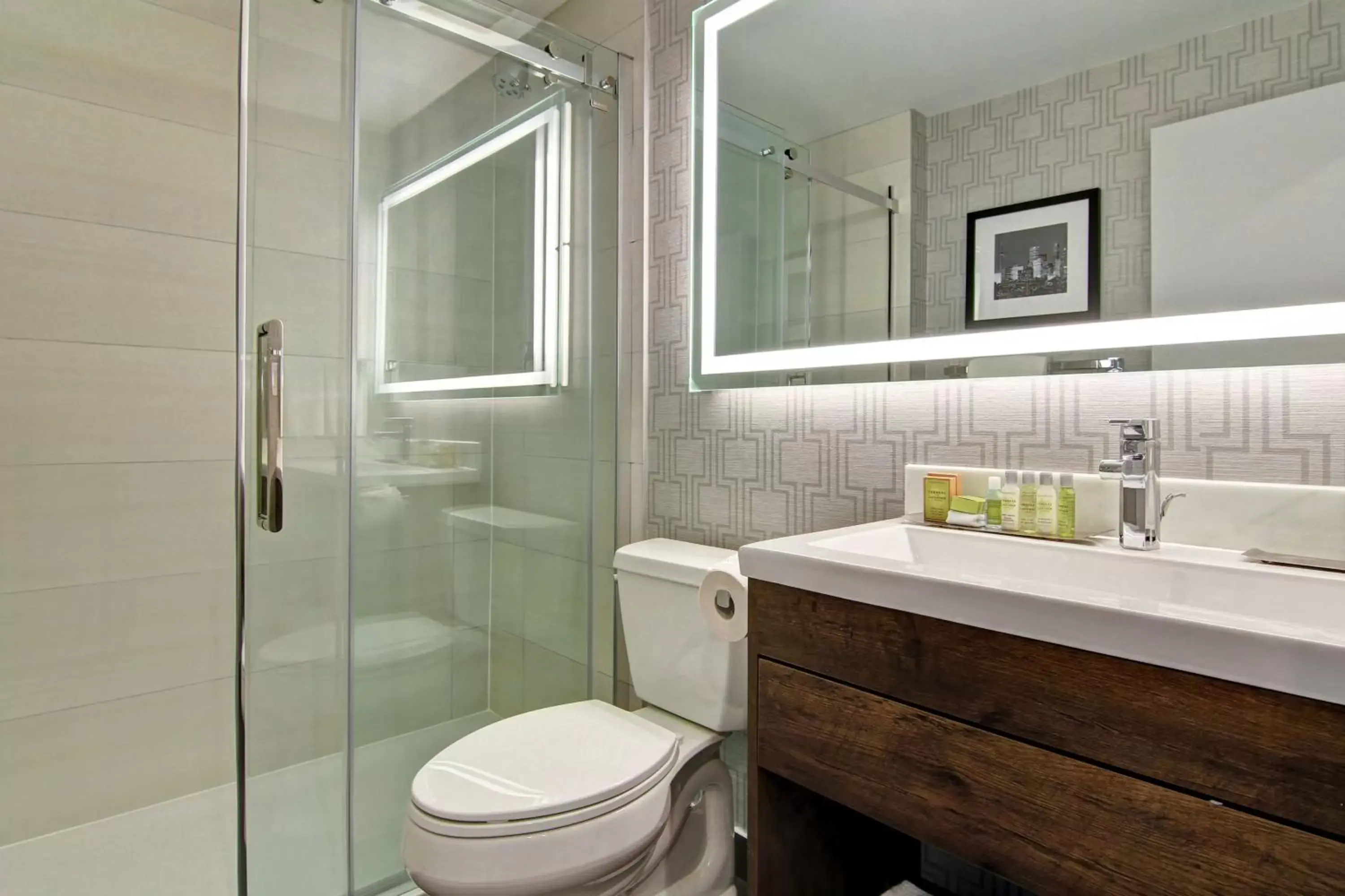 Bathroom in DoubleTree by Hilton Toronto Downtown Bathroom in DoubleTree by Hilton Toronto Downtown