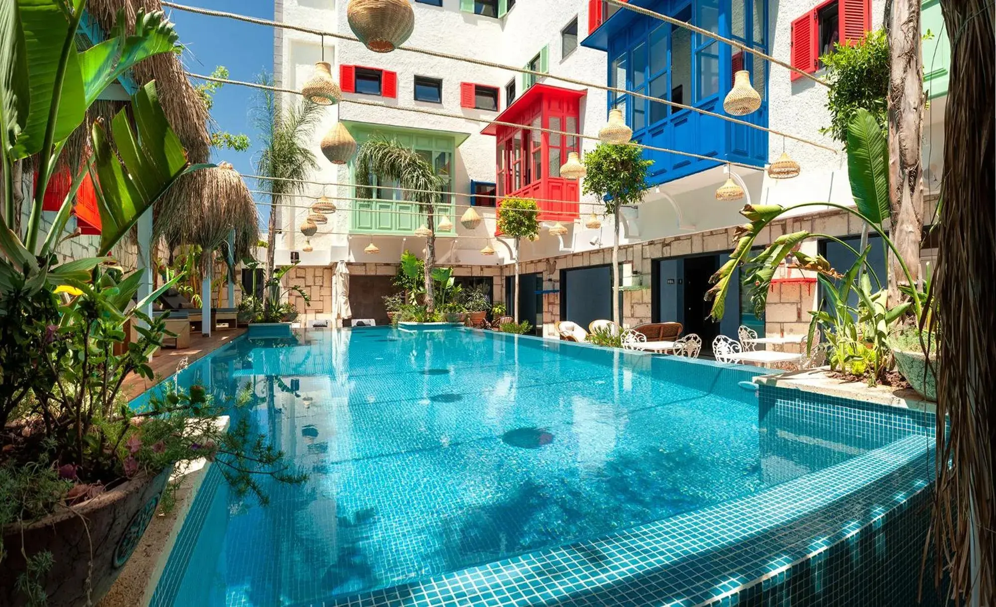 Swimming Pool in TNR BOUTIQUE HOTEL SPA