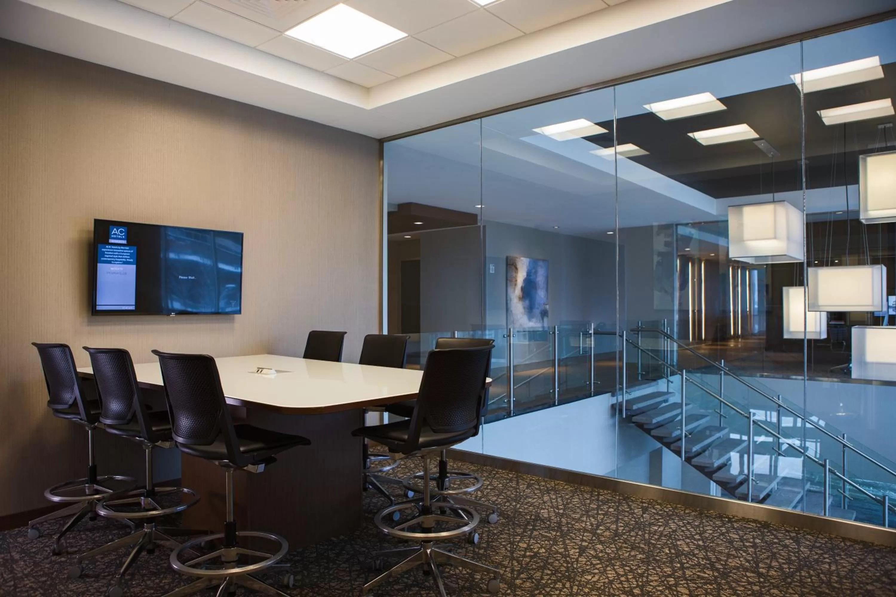 TV and multimedia in AC Hotel Cincinnati at Liberty Center