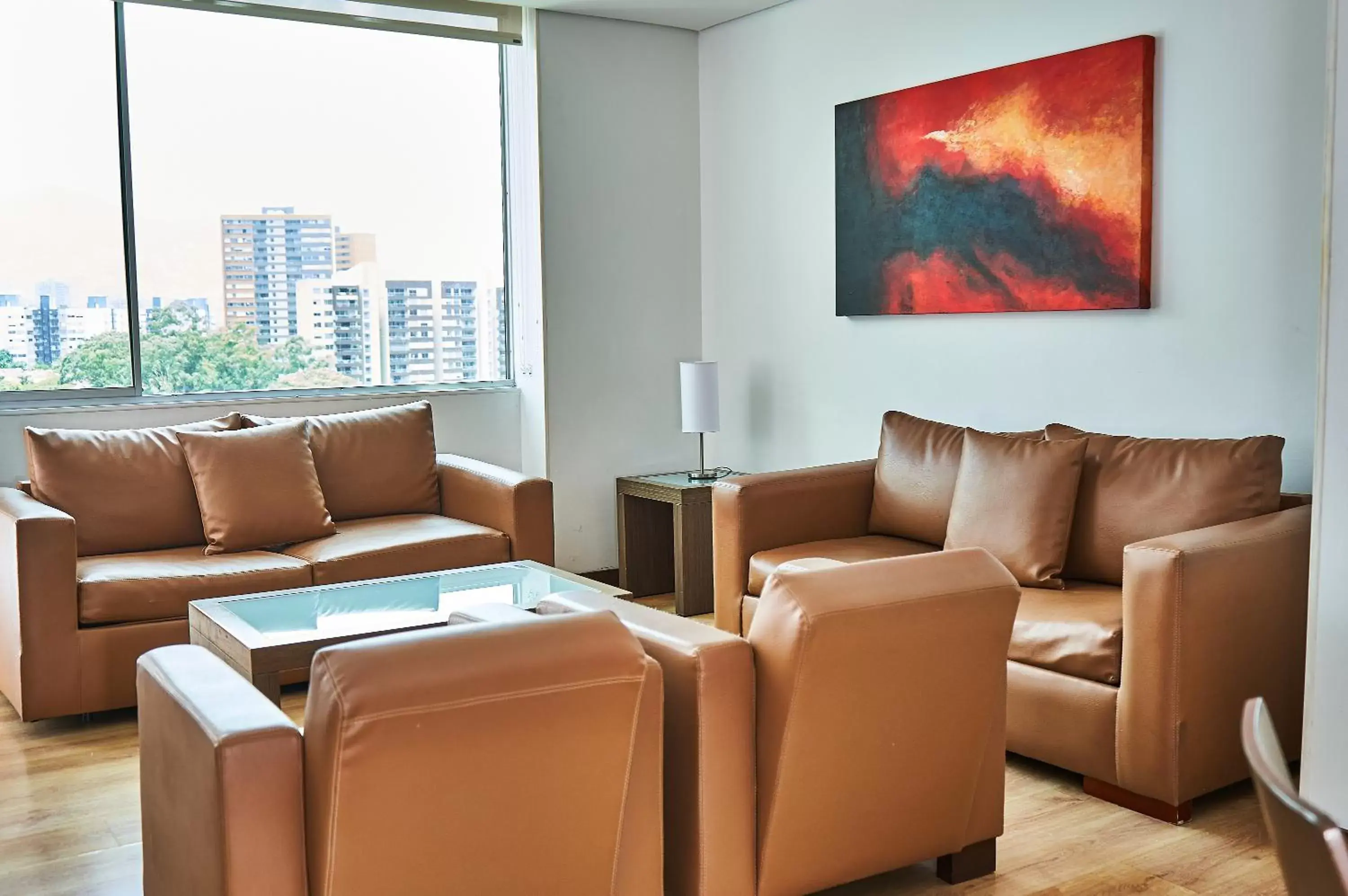 View (from property/room), Seating Area in Hotel Poblado Alejandria