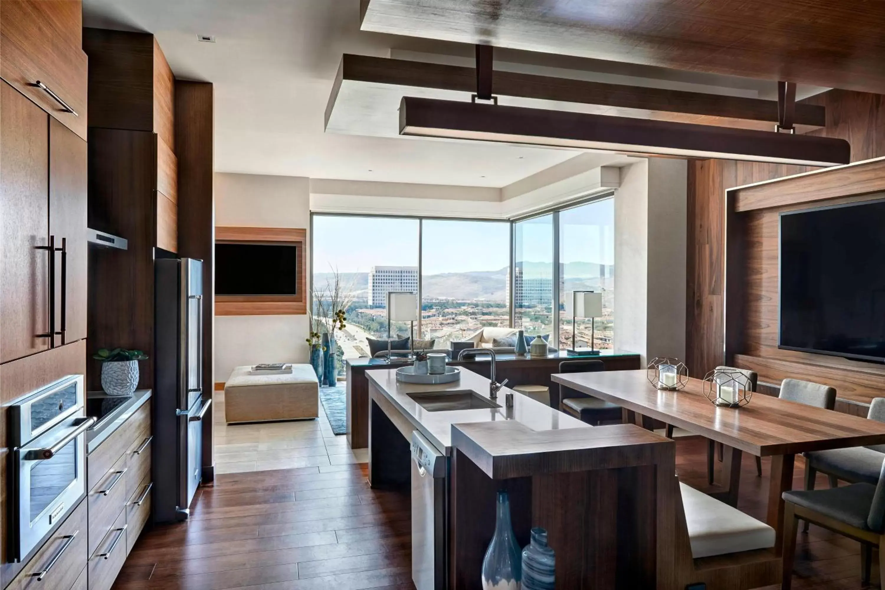 Living room in Marriott Irvine Spectrum