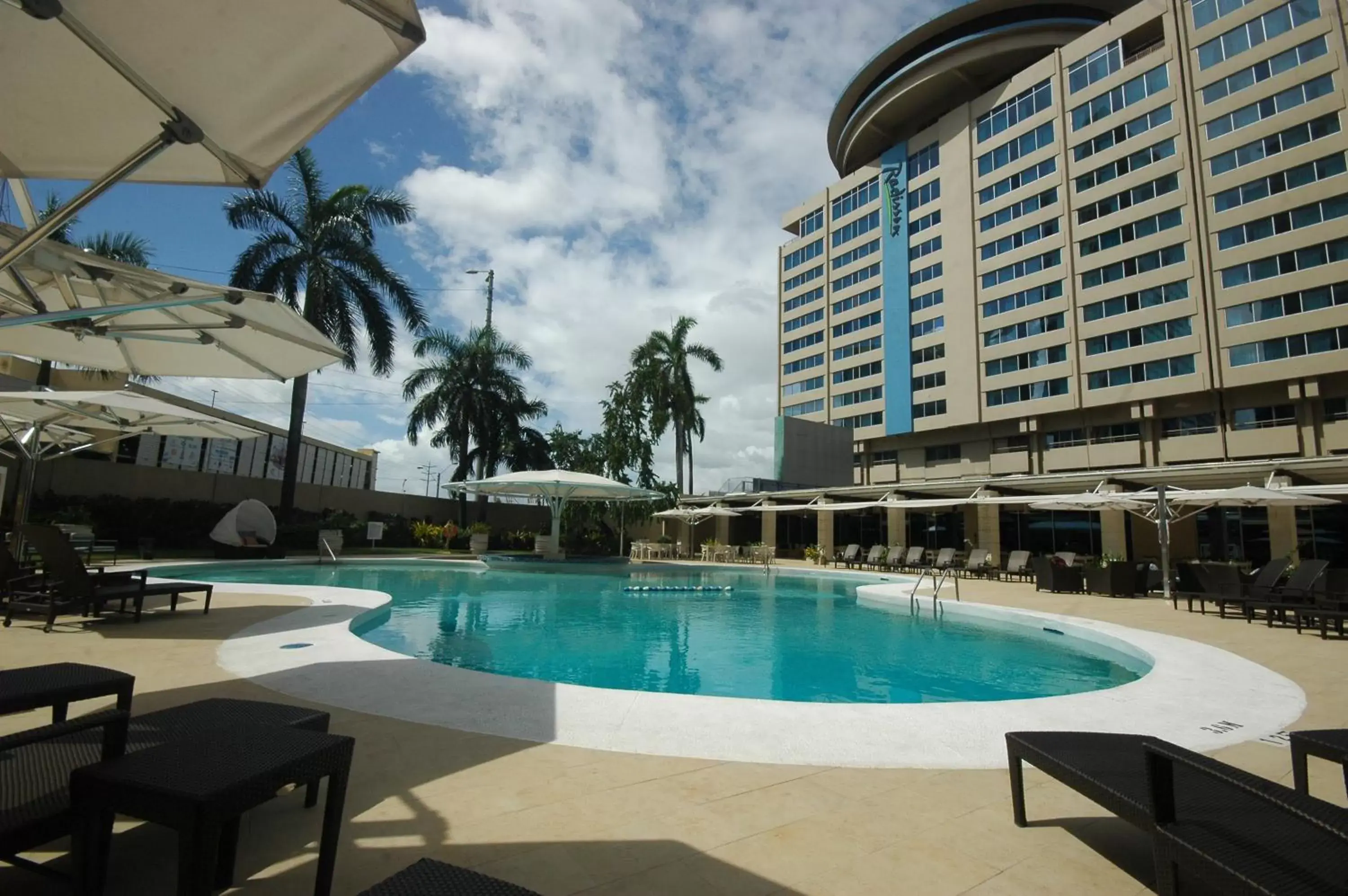 Swimming Pool in Radisson Hotel Trinidad
