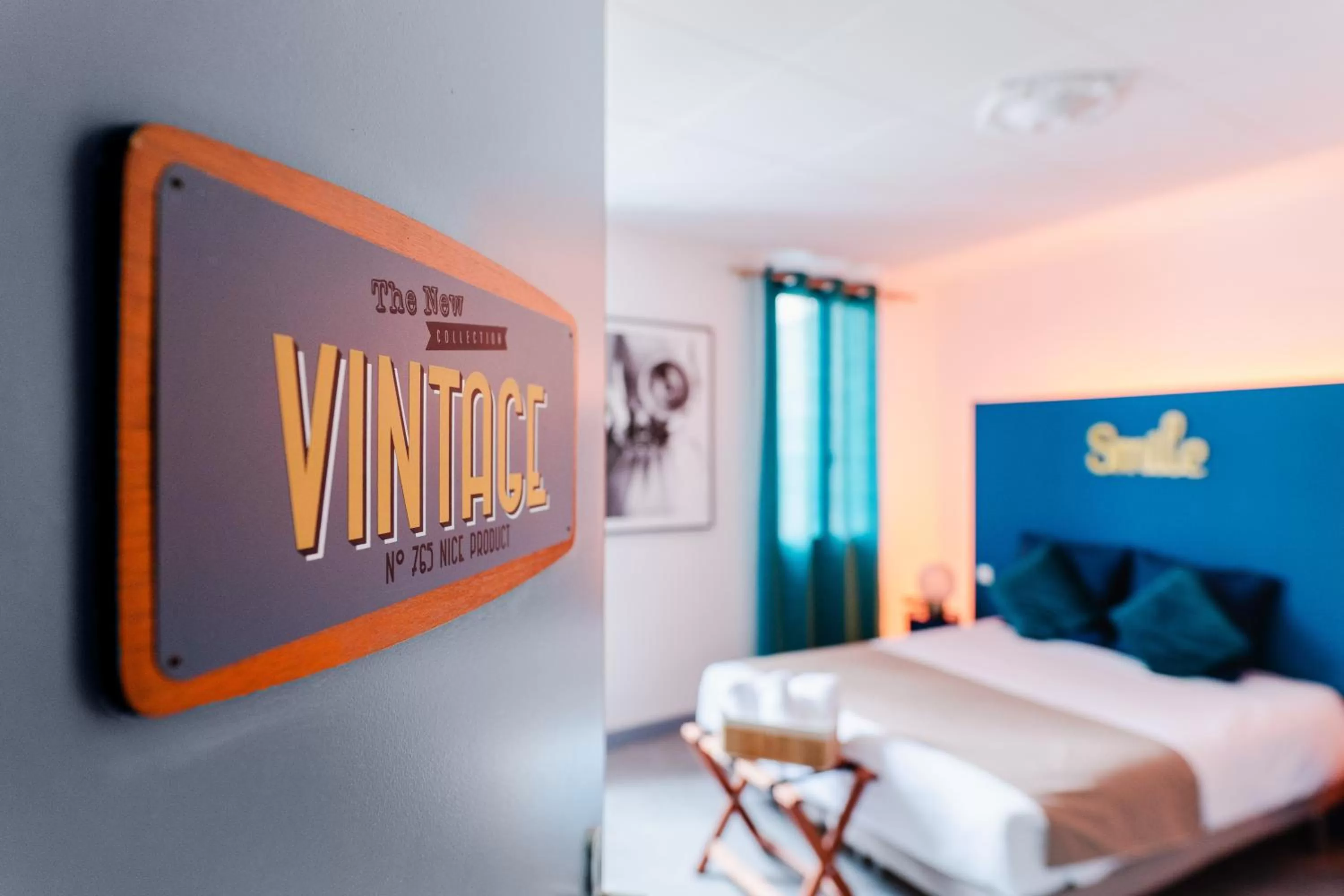 Decorative detail, Bed in La Maison Gustave