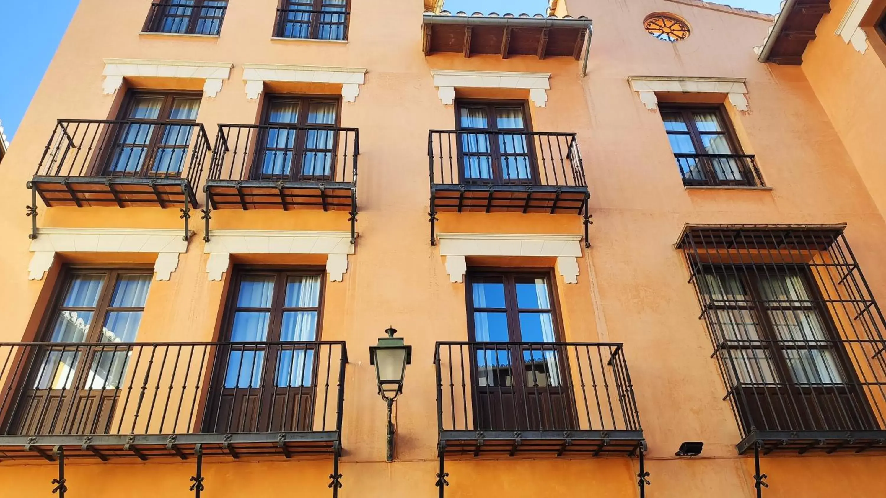 Balcony/Terrace, Property Building in Sercotel Palacio de los Gamboa