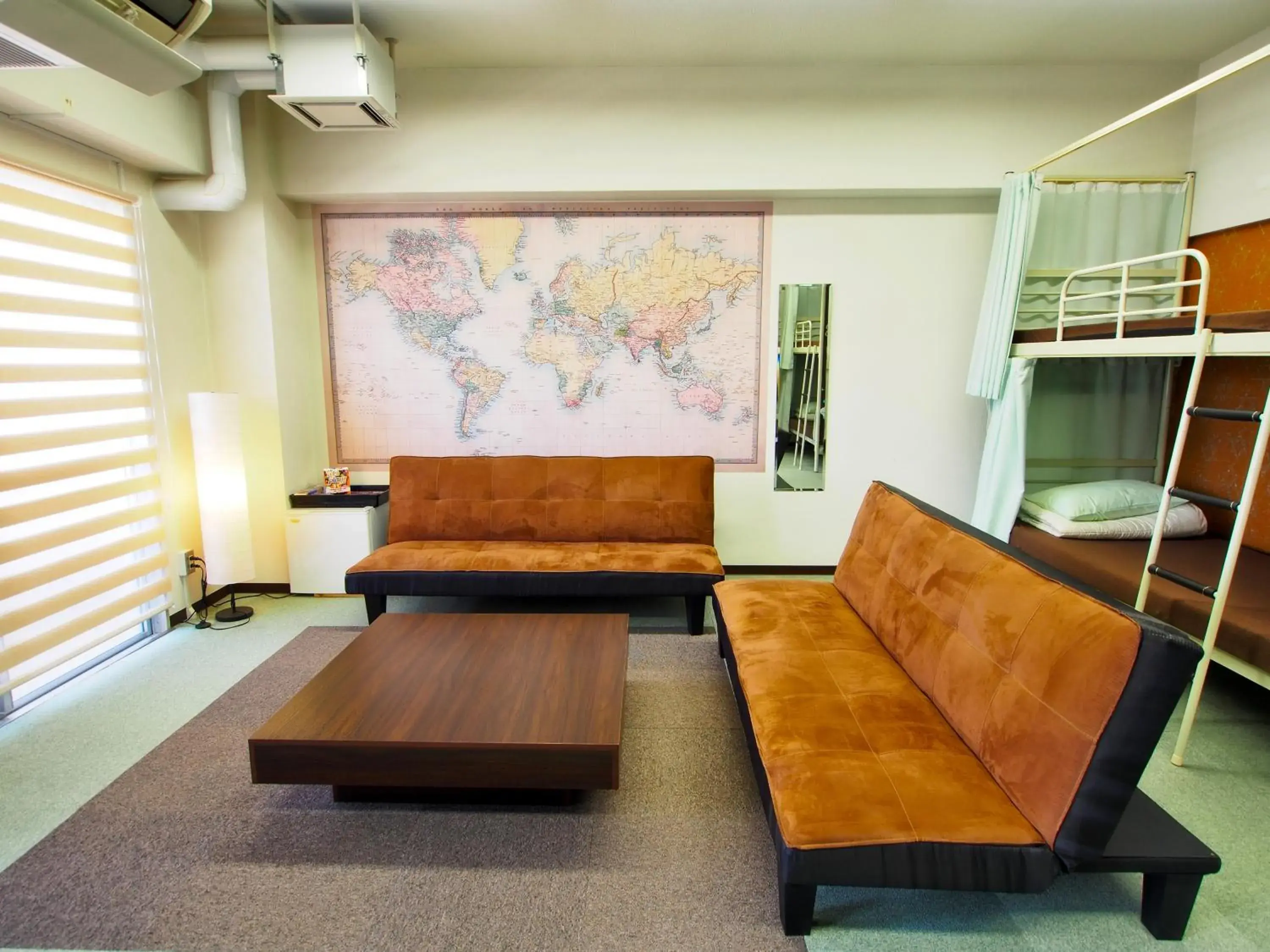 Seating Area in Omotenashi Hostel Miyajima