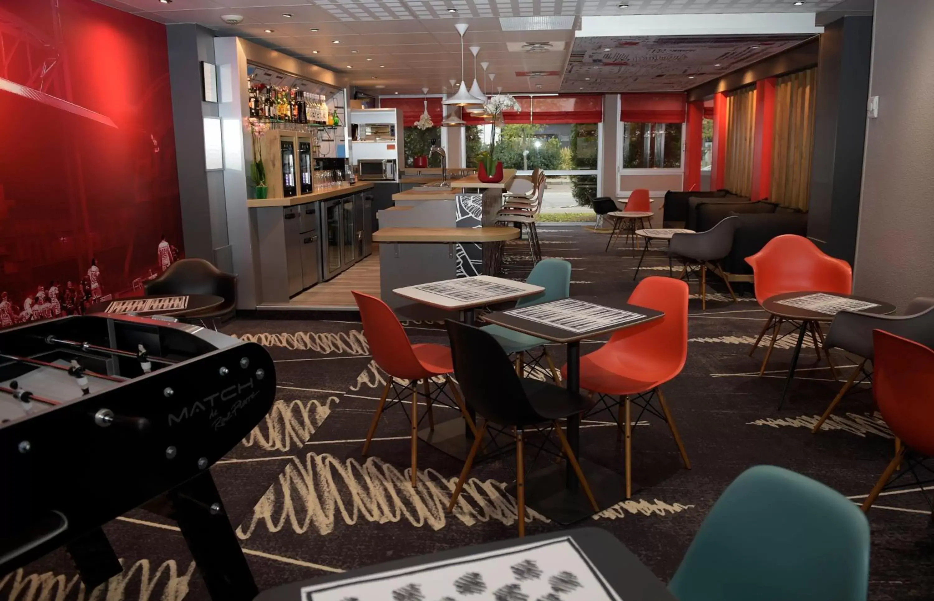 Lounge or bar, Restaurant/Places to Eat in ibis Lyon Gerland Merieux