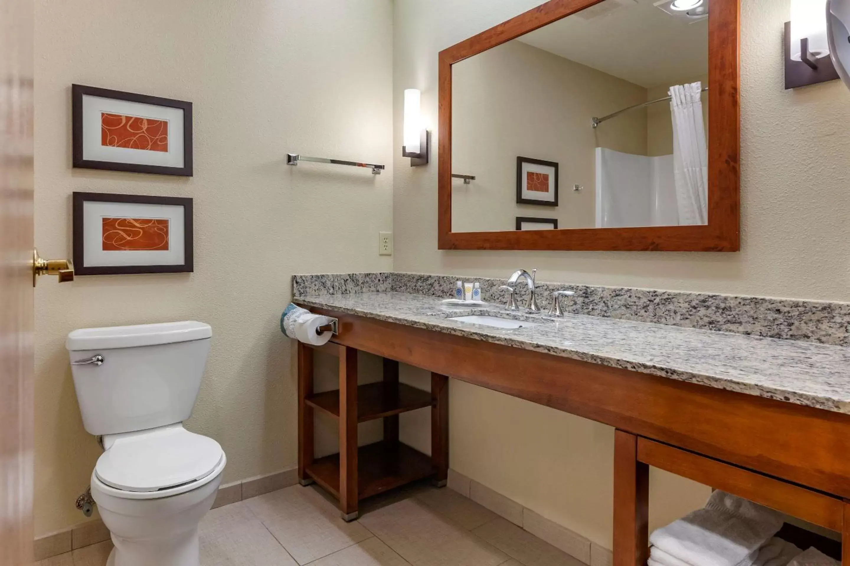 Photo of the whole room, Bathroom in Comfort Suites