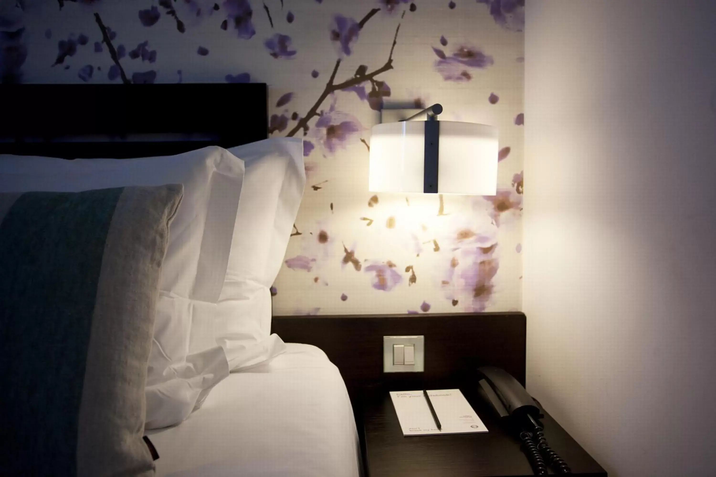 Decorative detail, Bed in Internacional Design Hotel