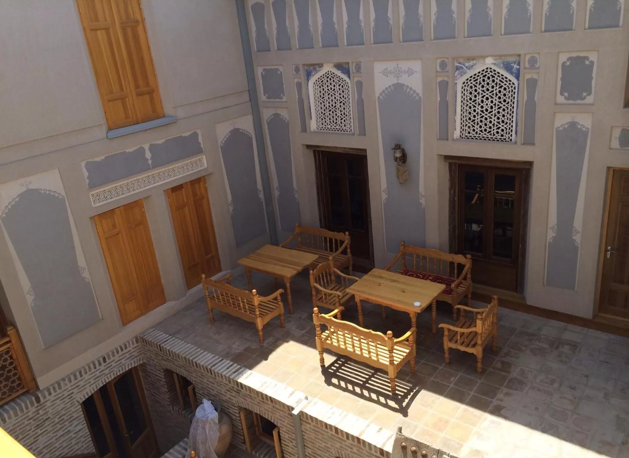 Patio in Kavsar Boutique Hotel