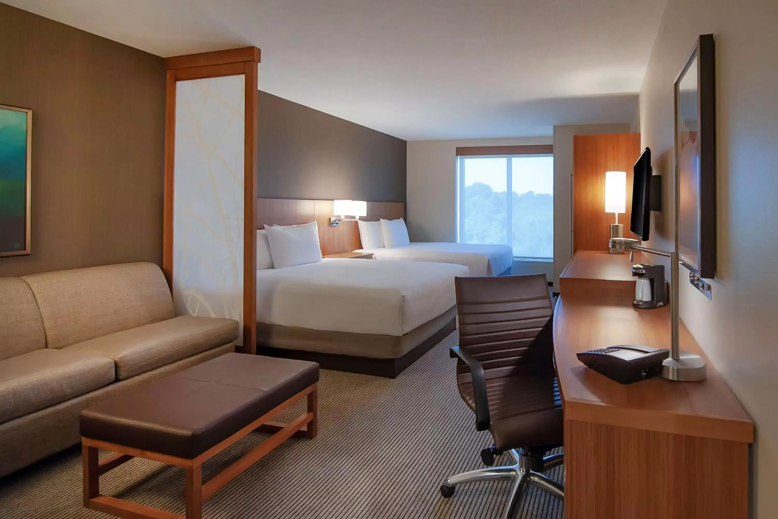 Photo of the whole room, Bed in Hyatt Place Durham Southpoint Photo of the whole room, Bed in Hyatt Place Durham Southpoint