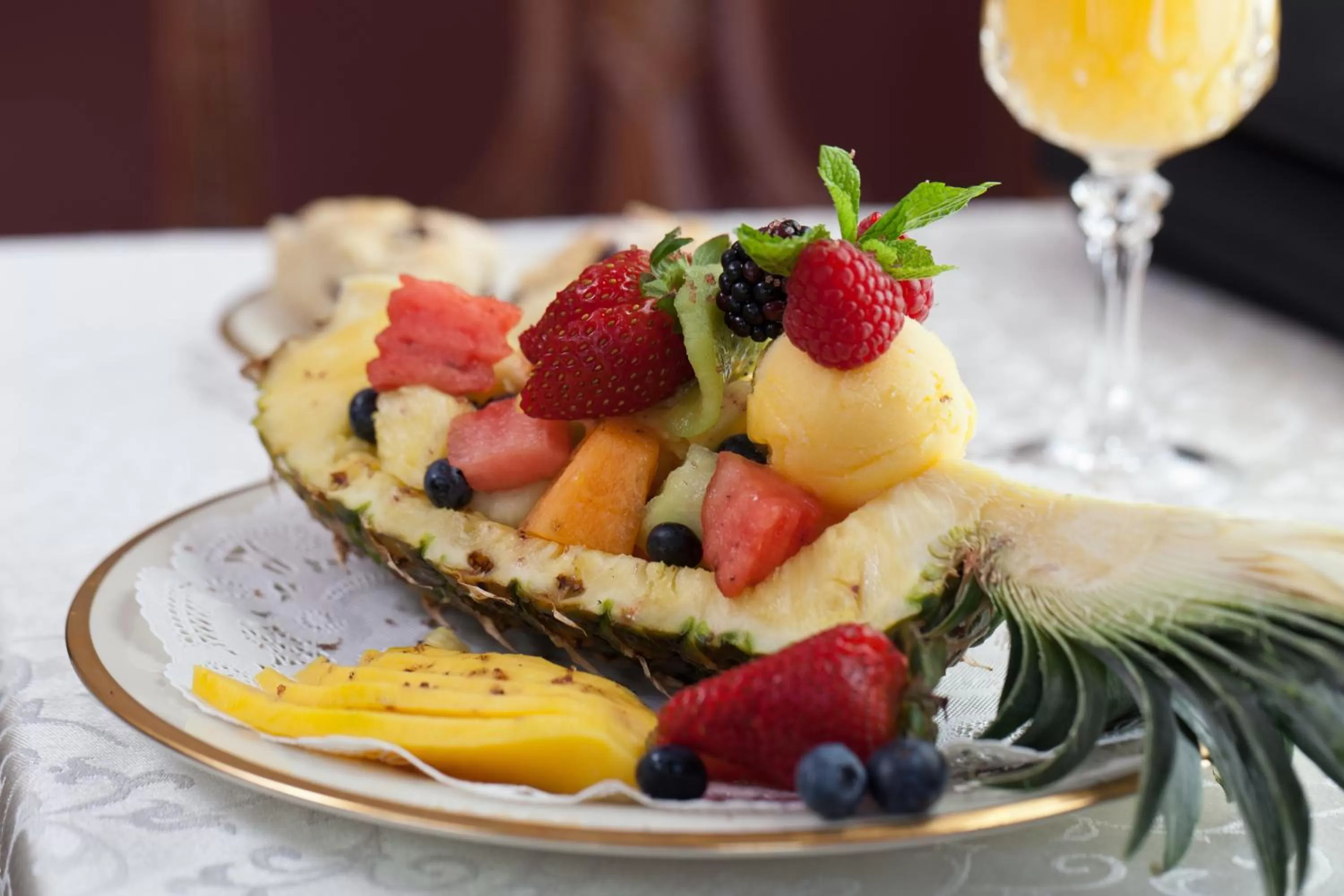 Breakfast in The Tower Cottage Bed and Breakfast