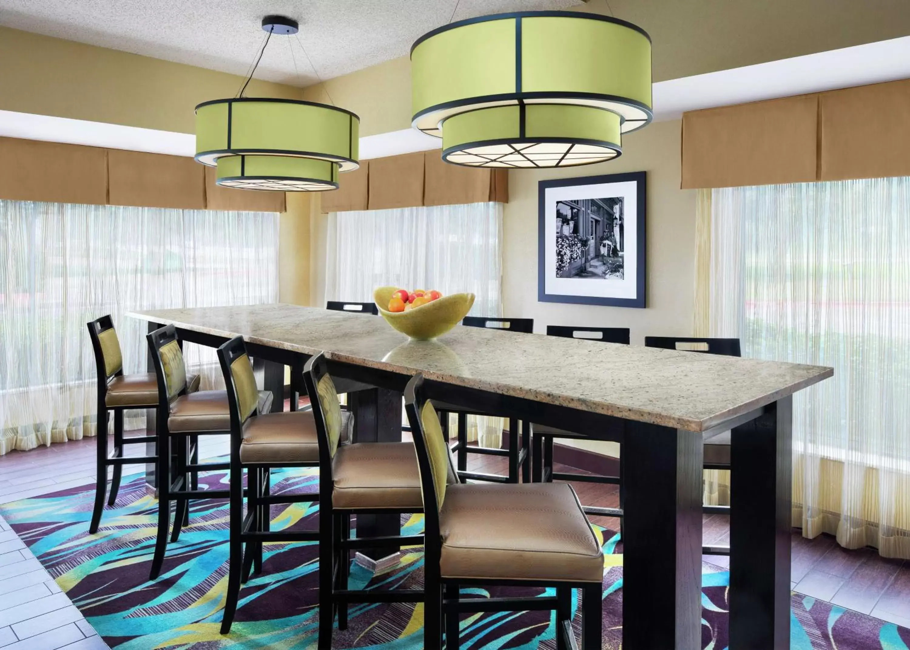 Lobby or reception, Dining Area in Hampton Inn Dallas Irving Las Colinas