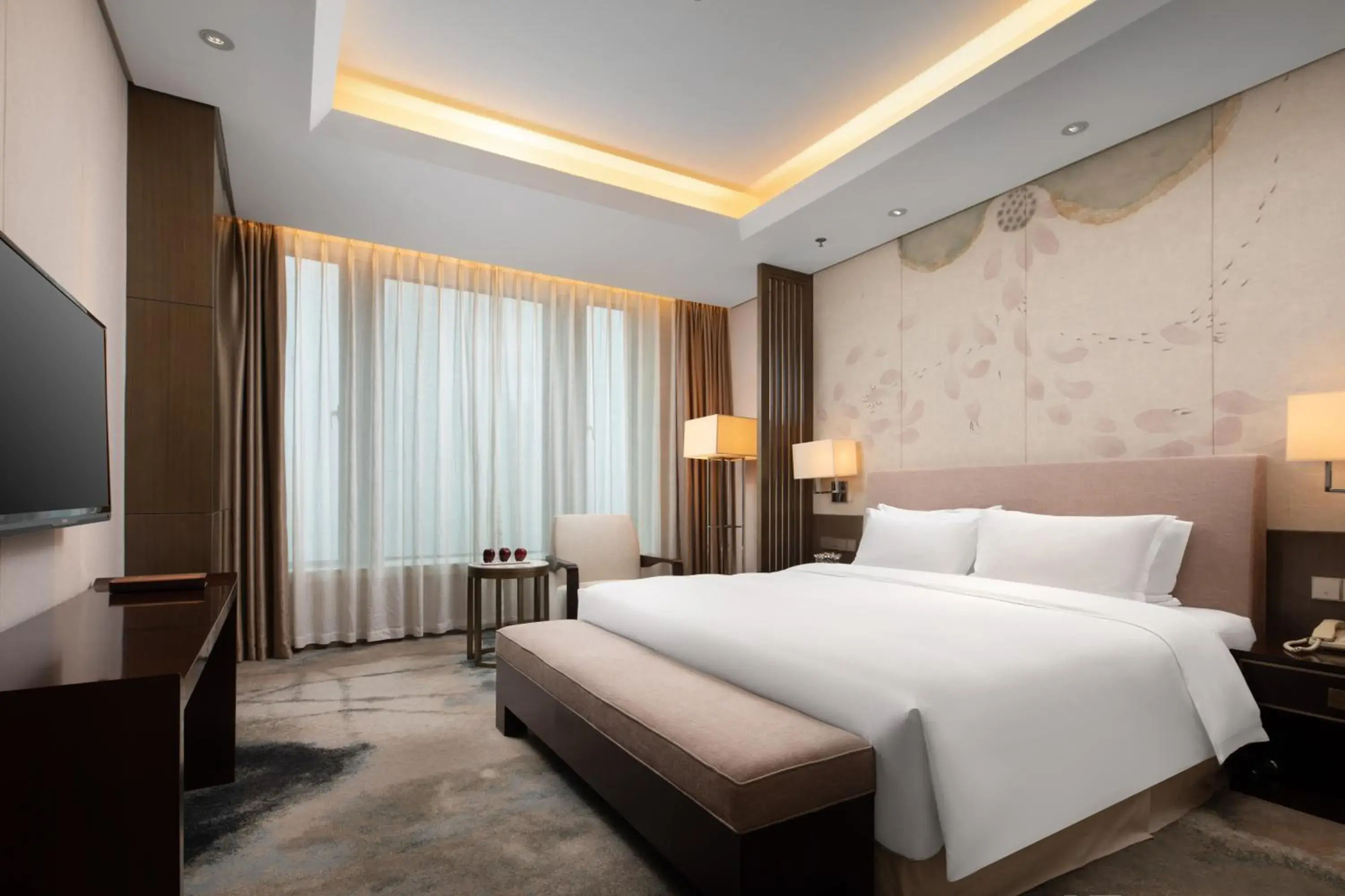 Bed in The Yun Hotel Hankou