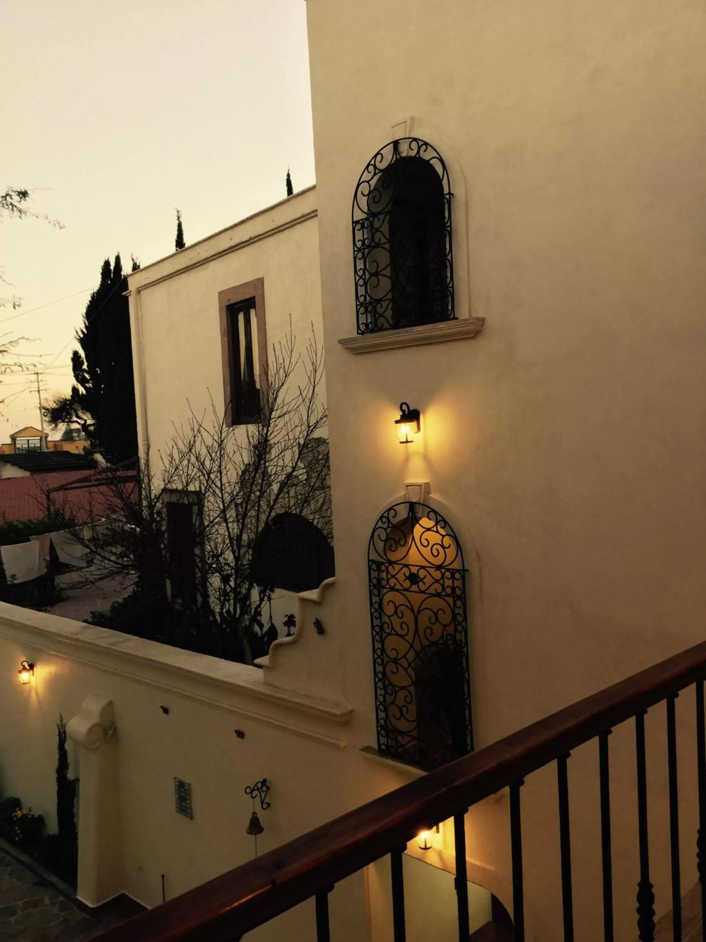 Decorative detail, Balcony/Terrace in Hotel Mariazel