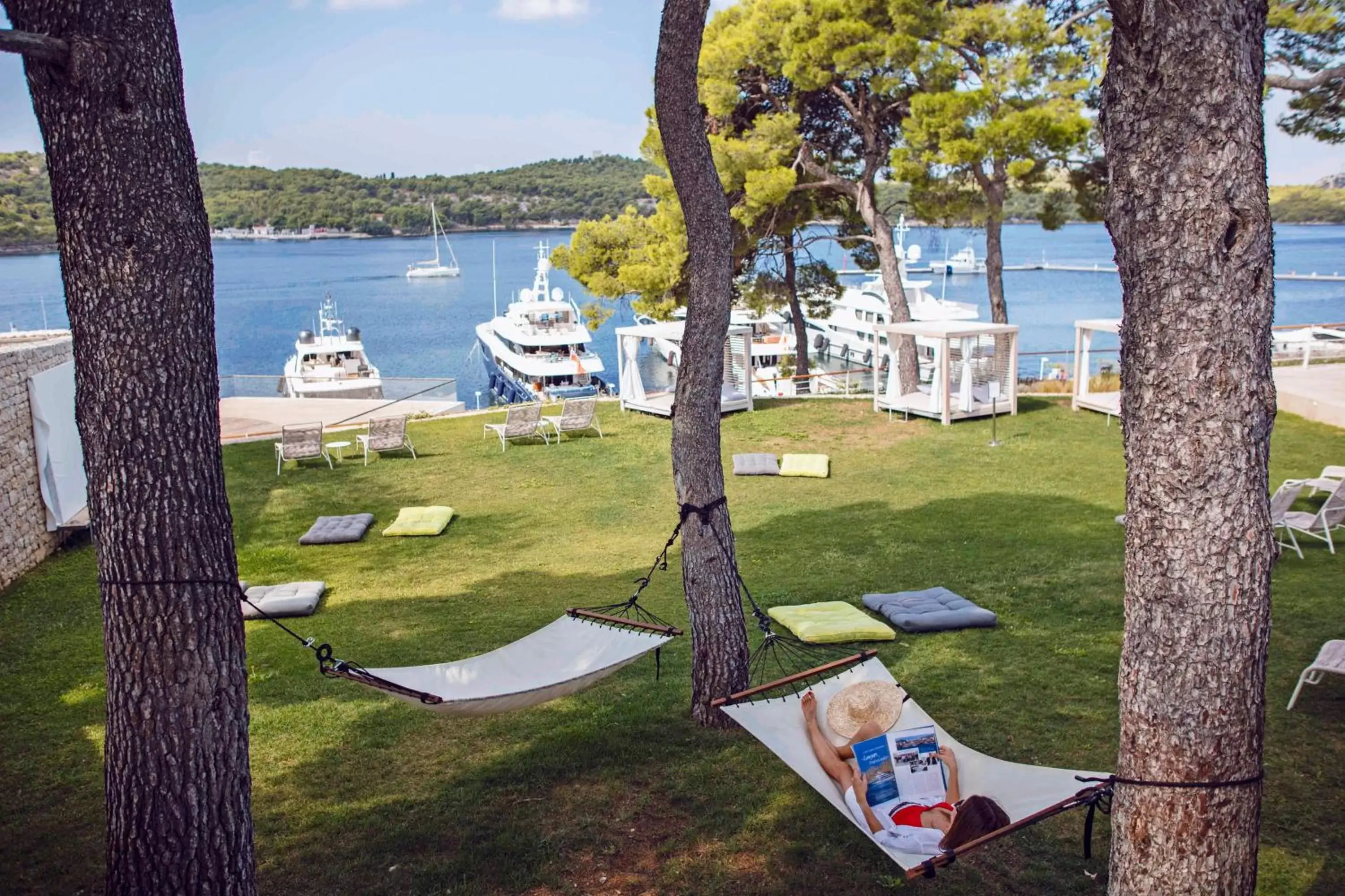 Swimming pool in D-Resort Šibenik