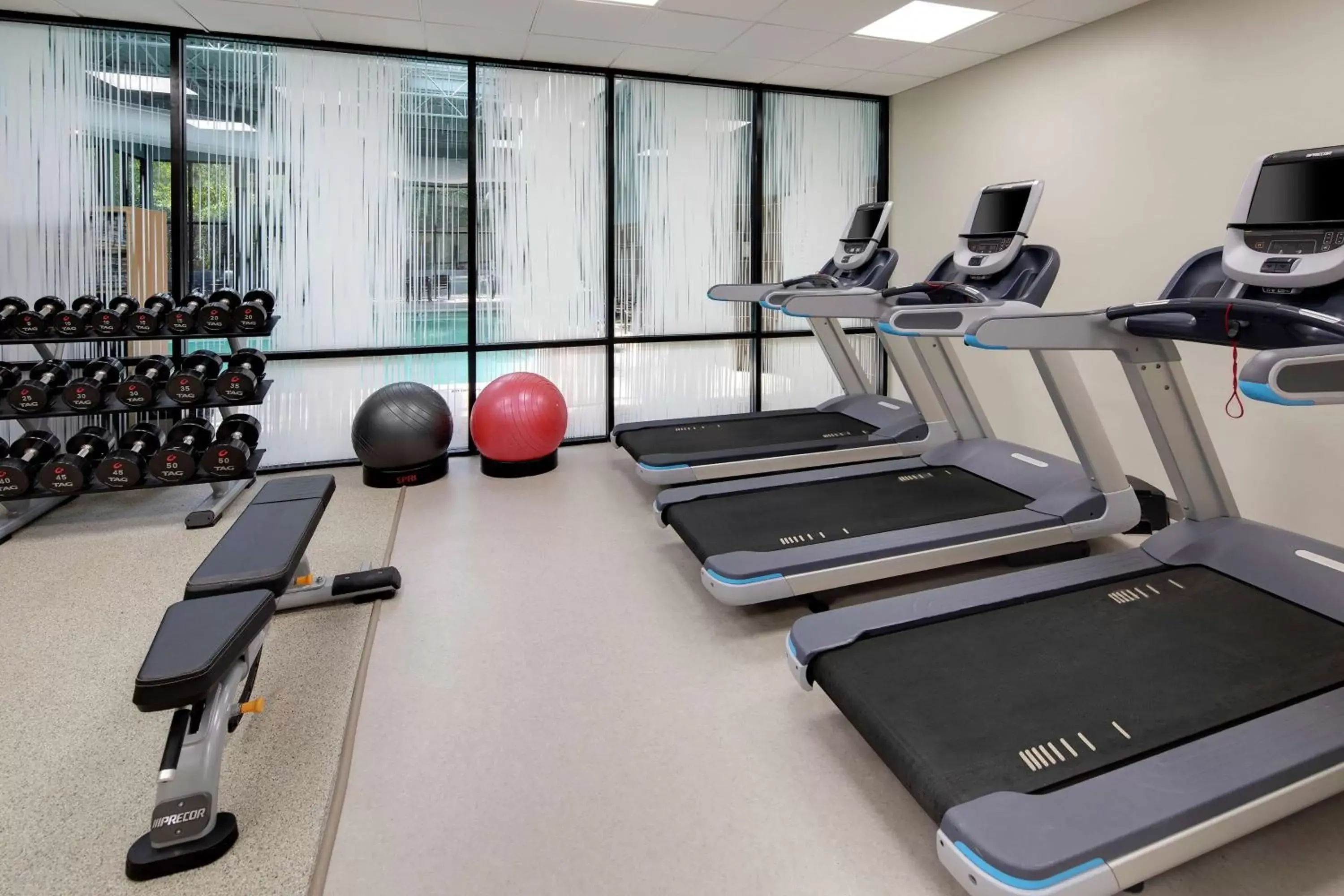 Fitness centre/facilities in Embassy Suites by Hilton Atlanta Perimeter Center Fitness centre/facilities in Embassy Suites by Hilton Atlanta Perimeter Center