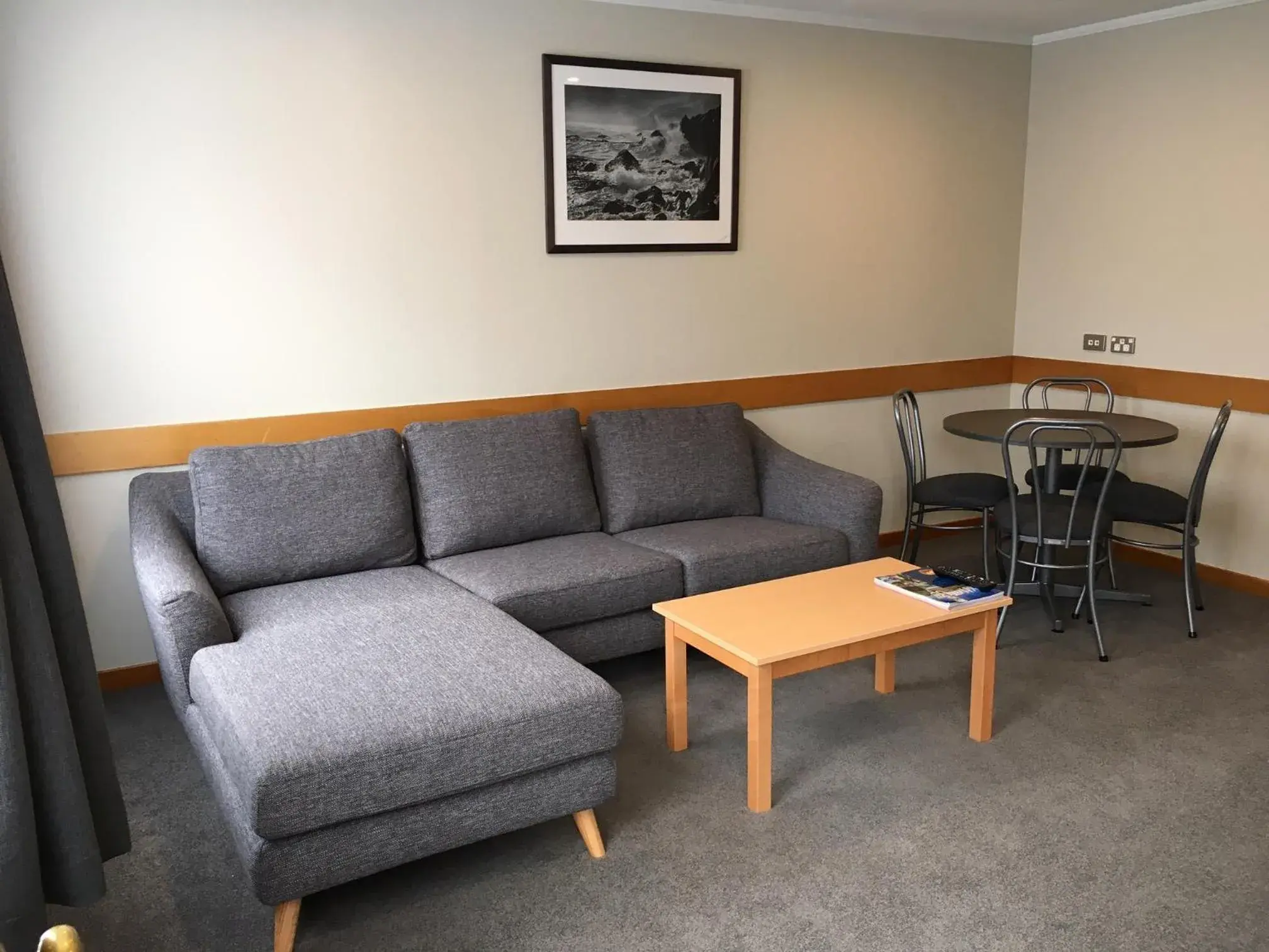Seating Area in Dunedin Motel and Villas