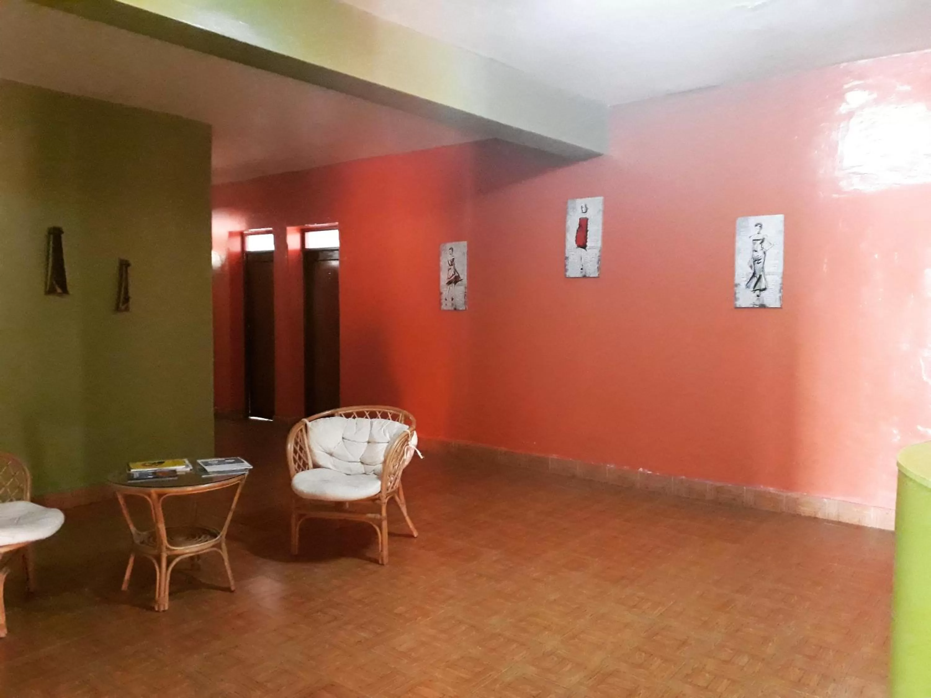 Lobby or reception in Pensão Asa Branca