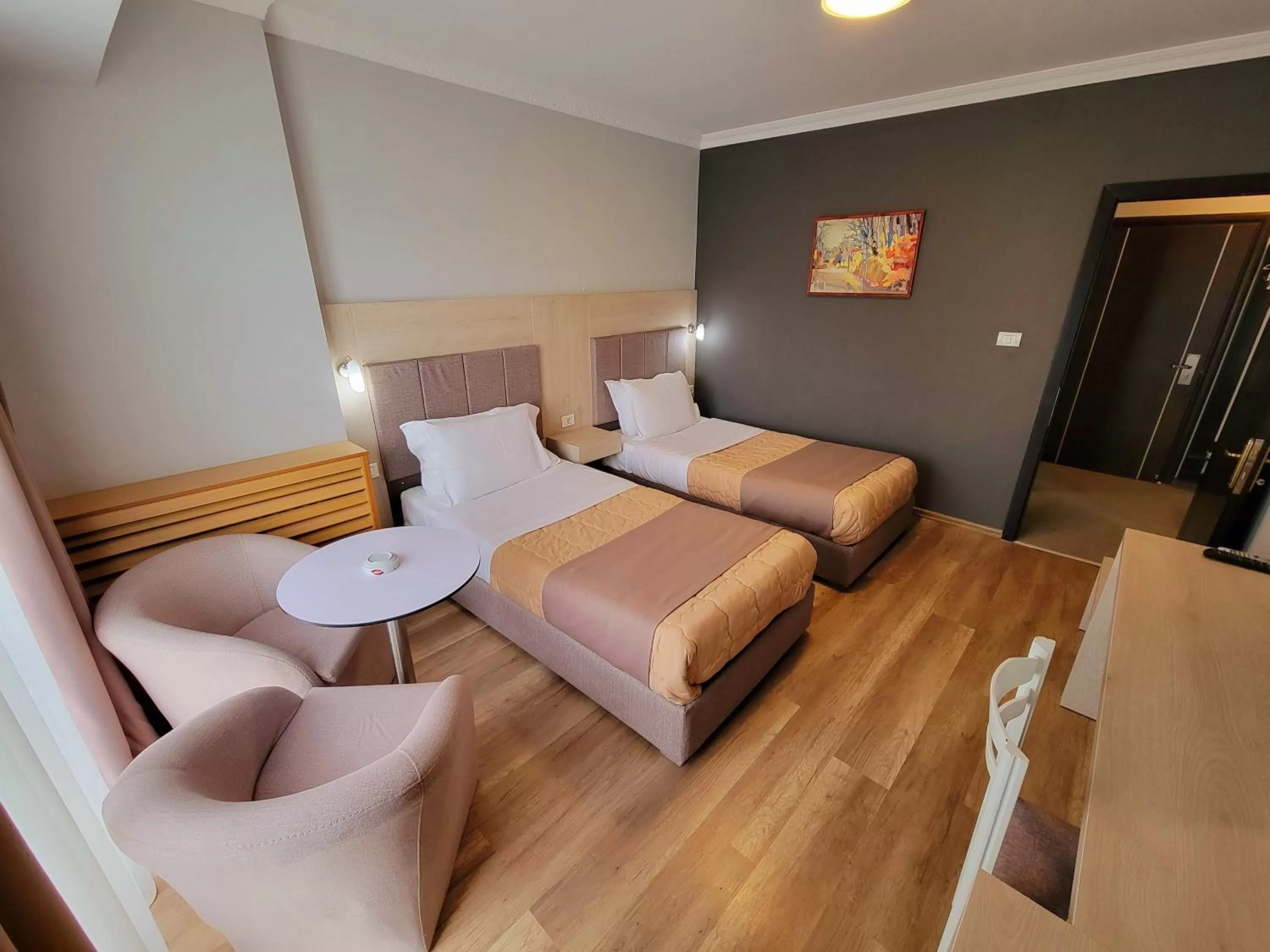 Bed in Hotel Enkelana