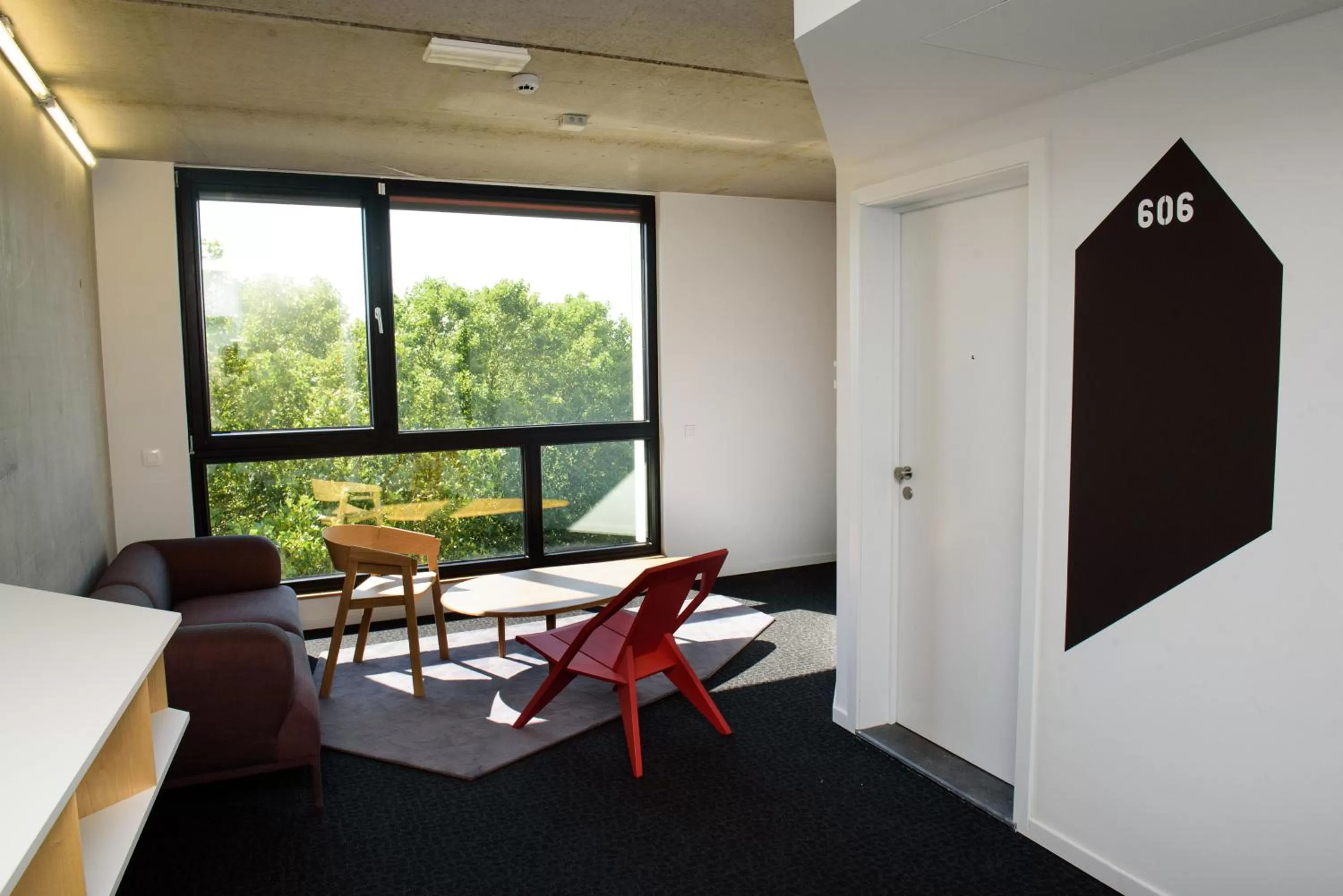 Decorative detail in Hôtel Belvue