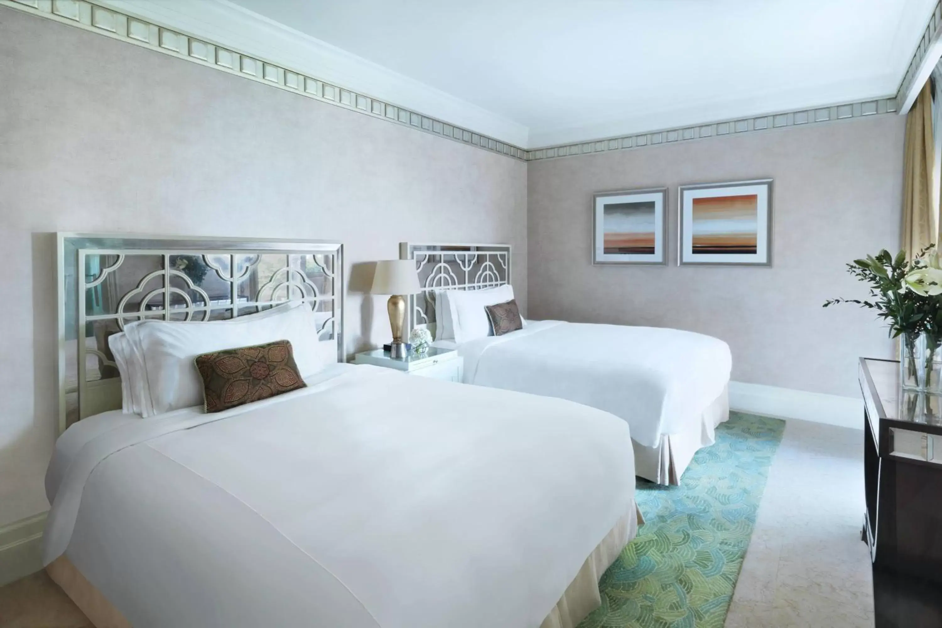 Bedroom, Bed in The Ritz-Carlton Abu Dhabi, Grand Canal