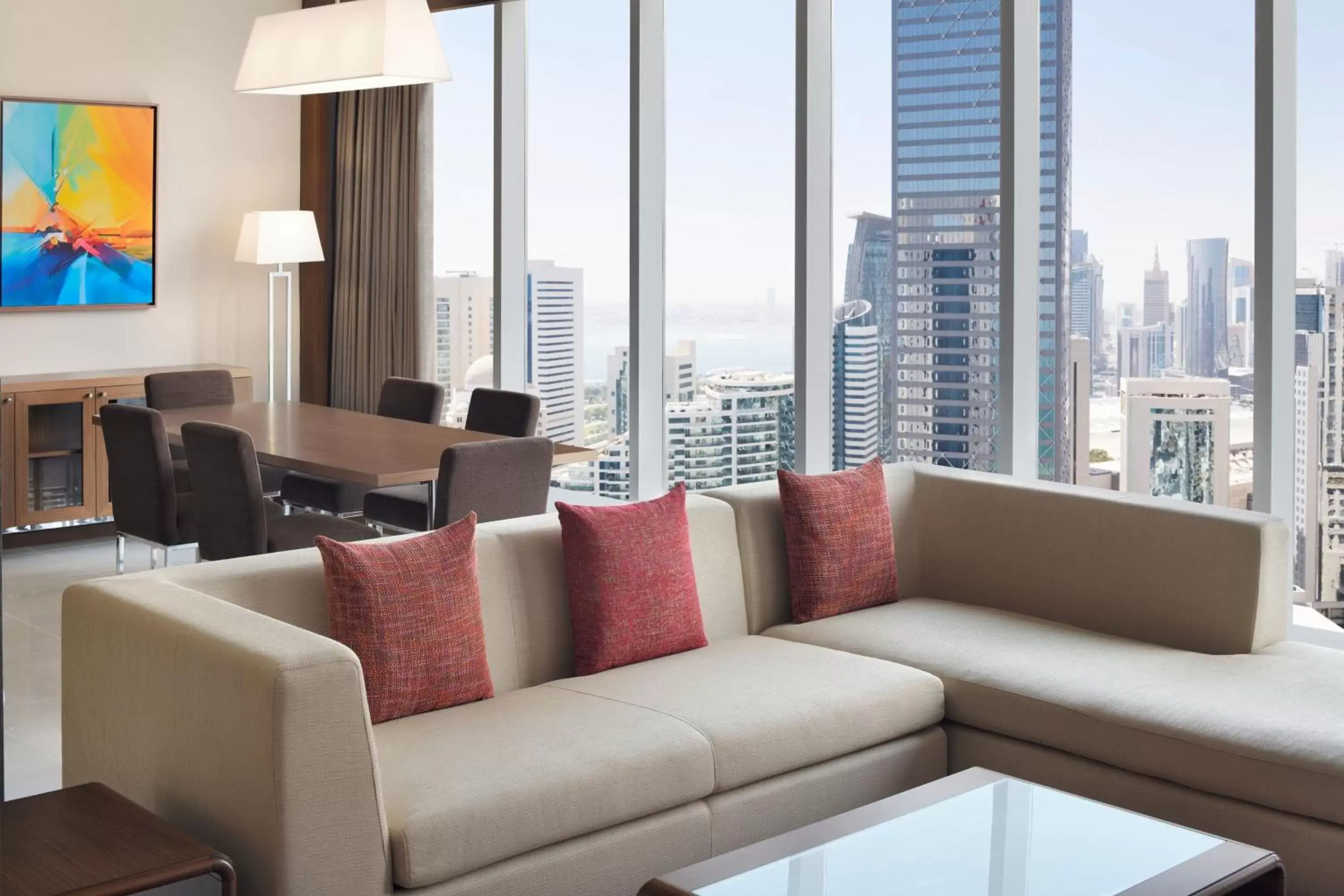 Living room in Delta Hotels by Marriott City Center Doha