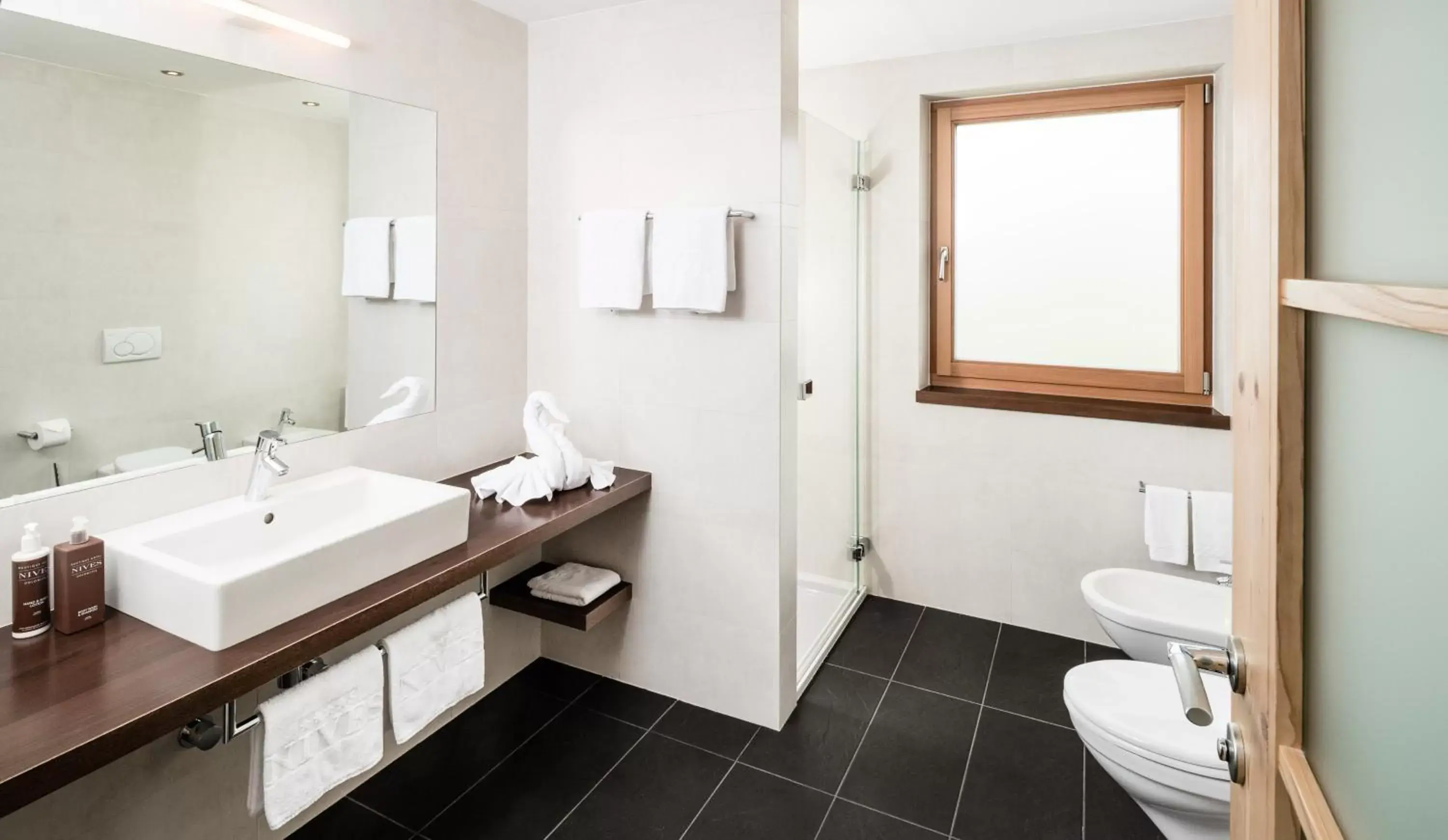 Toilet, Bathroom in Boutique Hotel Nives - Luxury & Design in the Dolomites