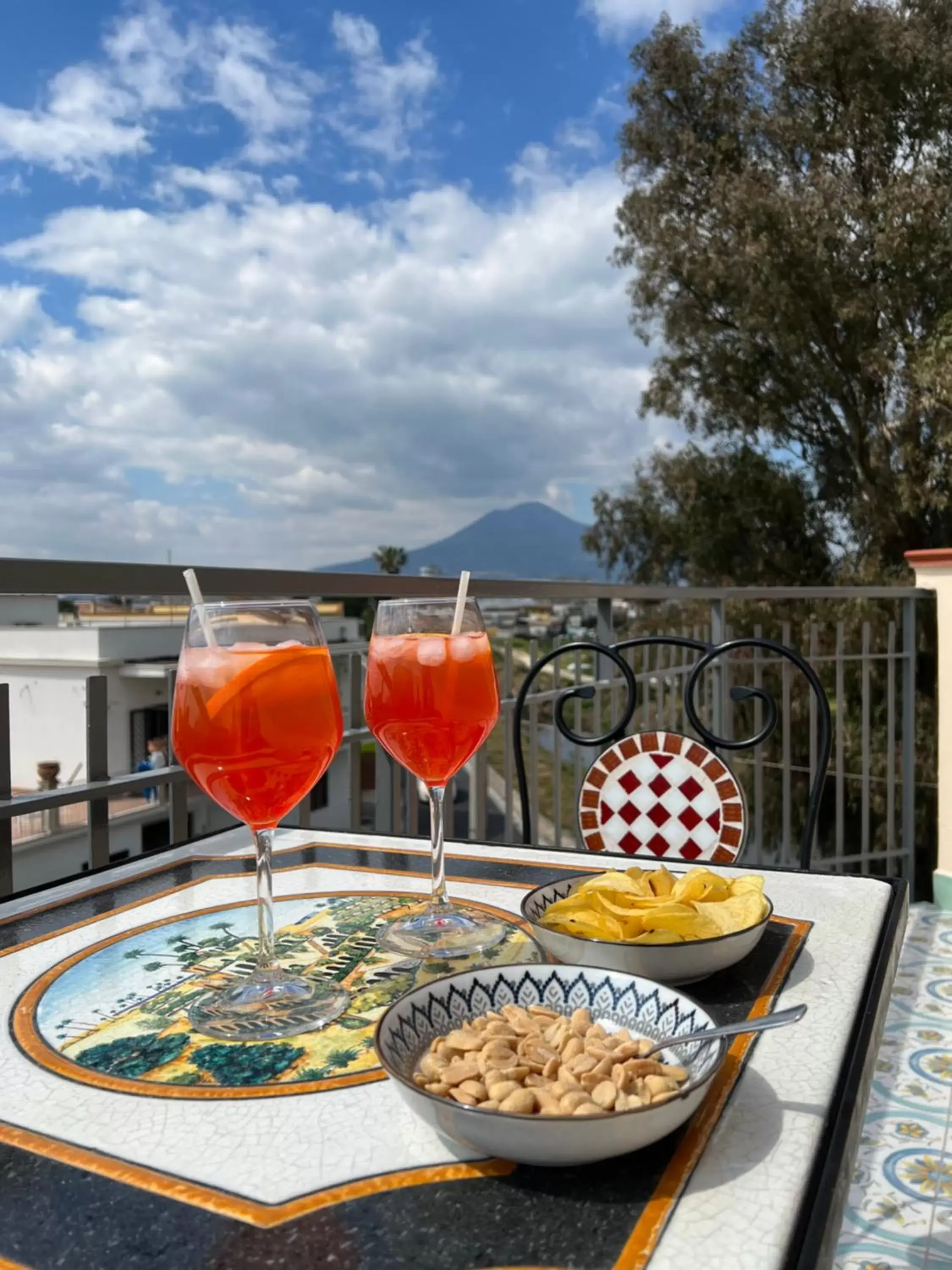 Balcony/Terrace in Il Tempio Di Giove Suite