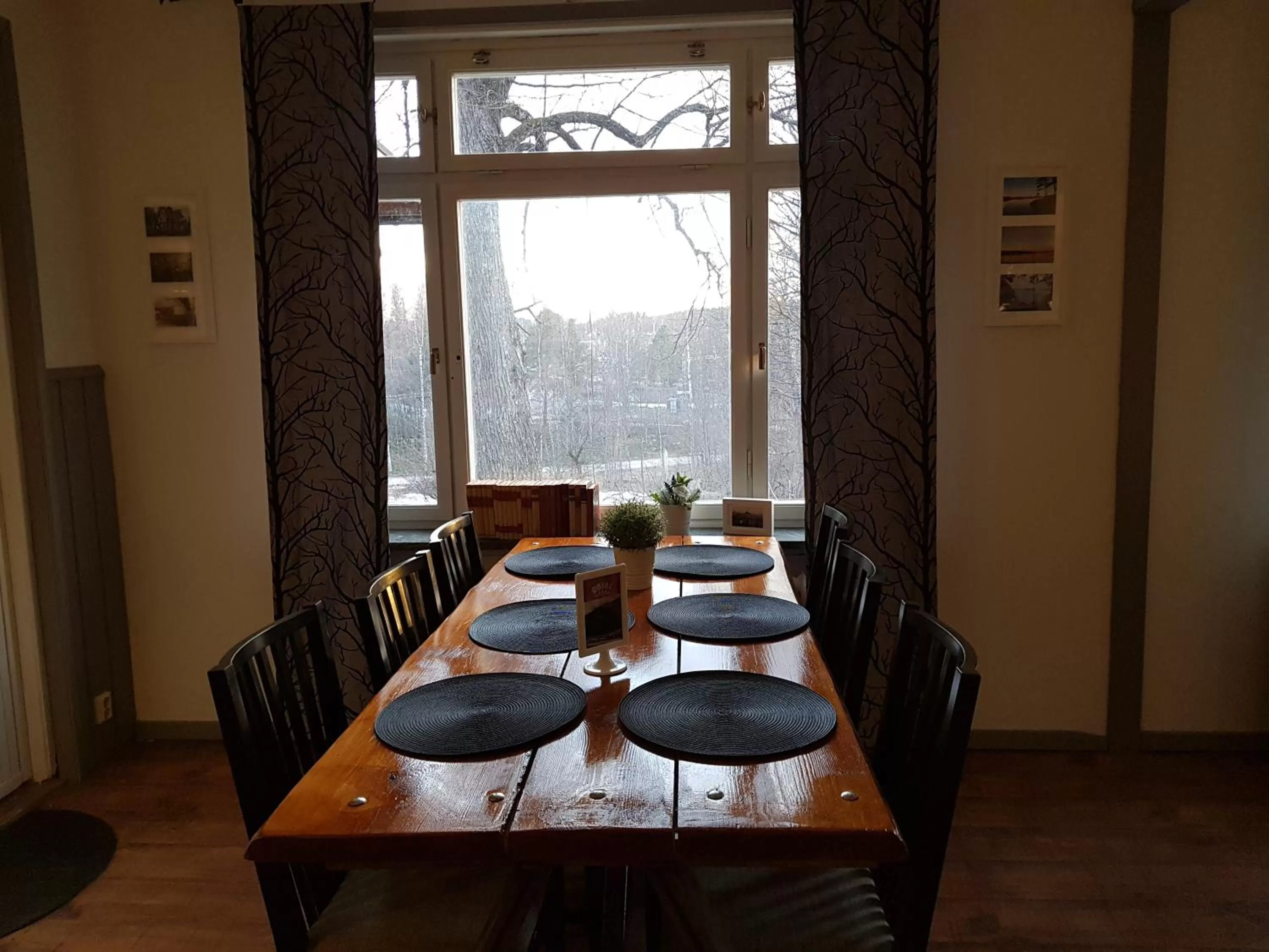 Dining area in Brukshotellet Skinnsberg