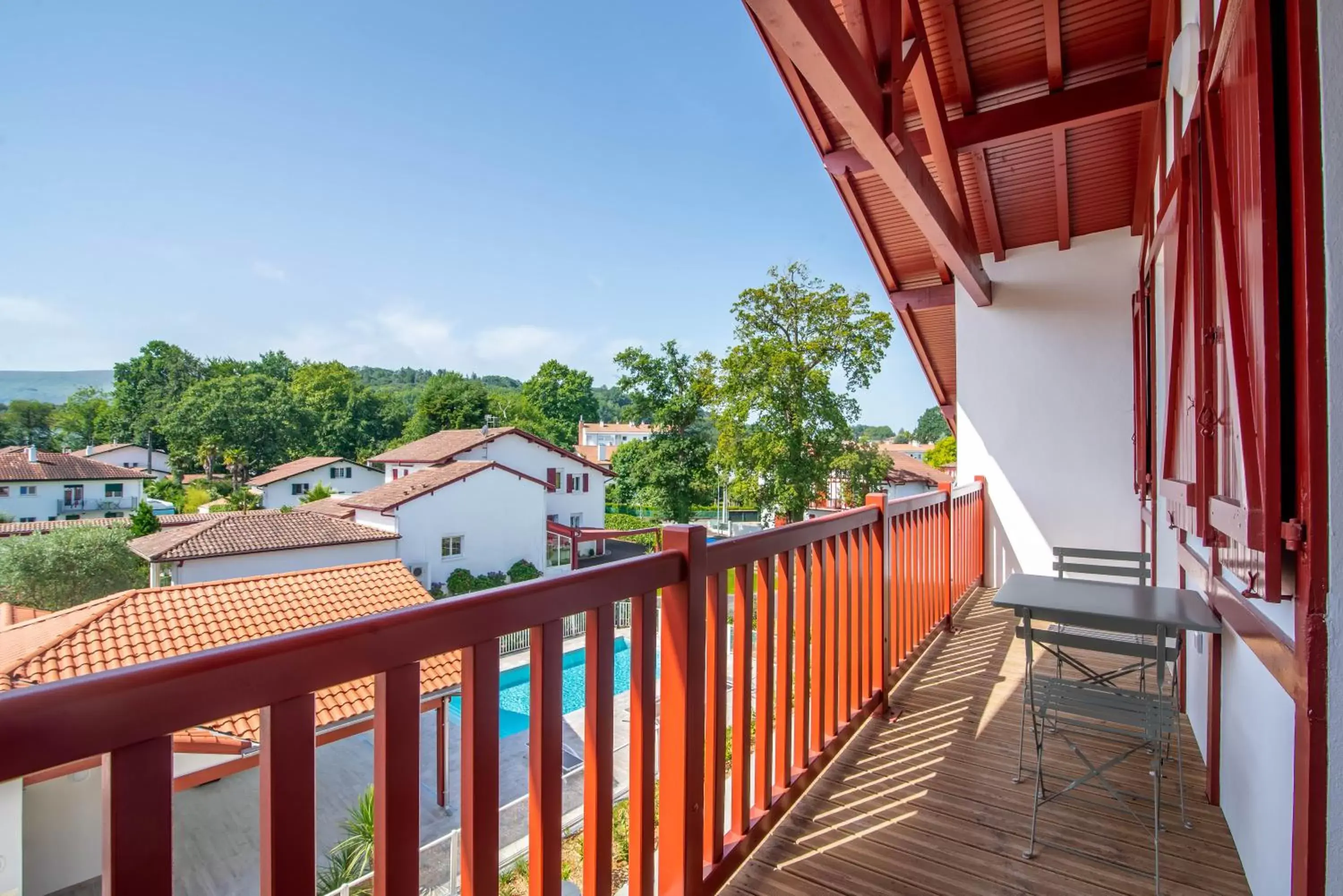 Balcony/Terrace in Résidence Ker Enia Meublés de Tourisme