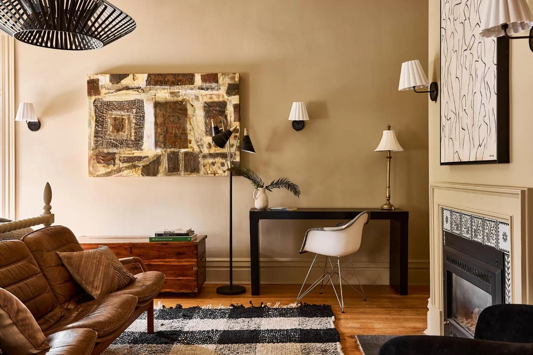 Seating area in Blind Tiger Burlington