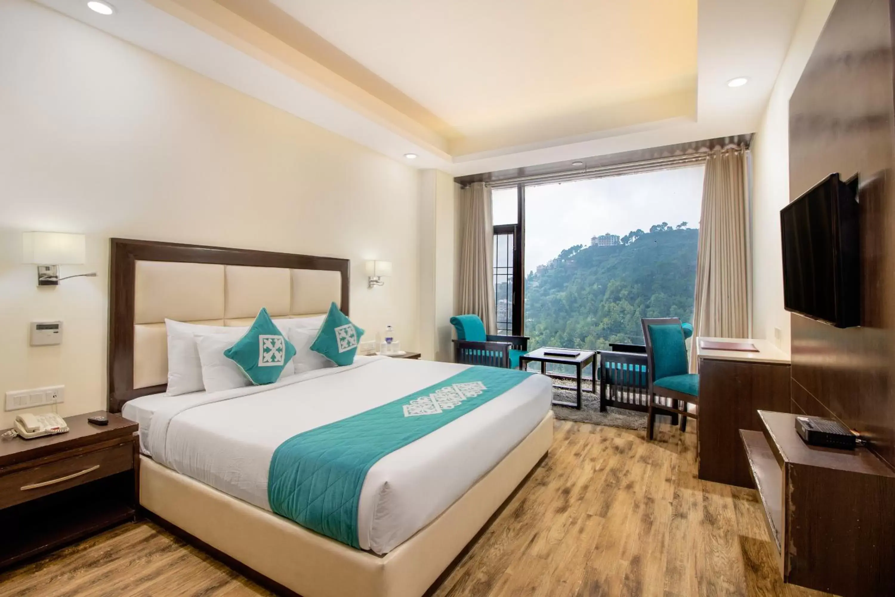 Bedroom in Snow Valley Resorts Shimla
