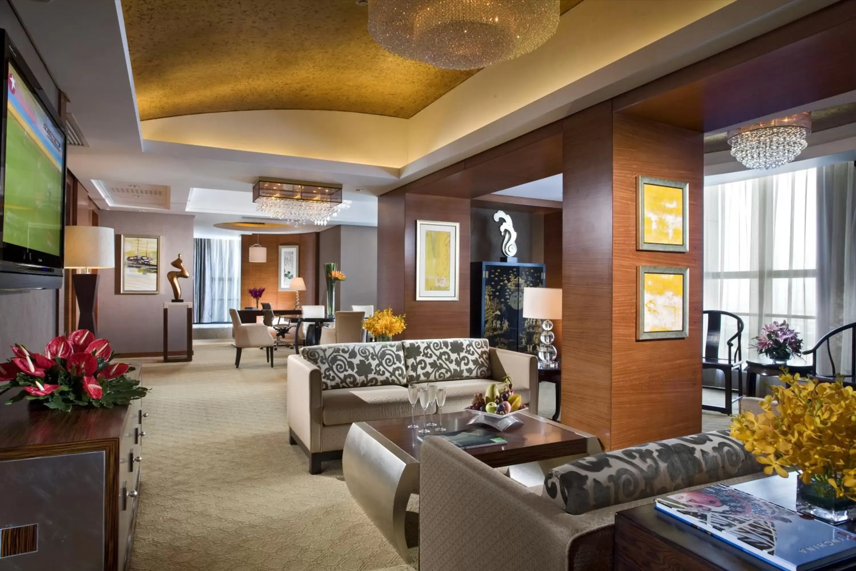 Living room, Lobby/Reception in Swissotel Foshan, Guangdong - Free shuttle bus during canton fair complex during canton fair period