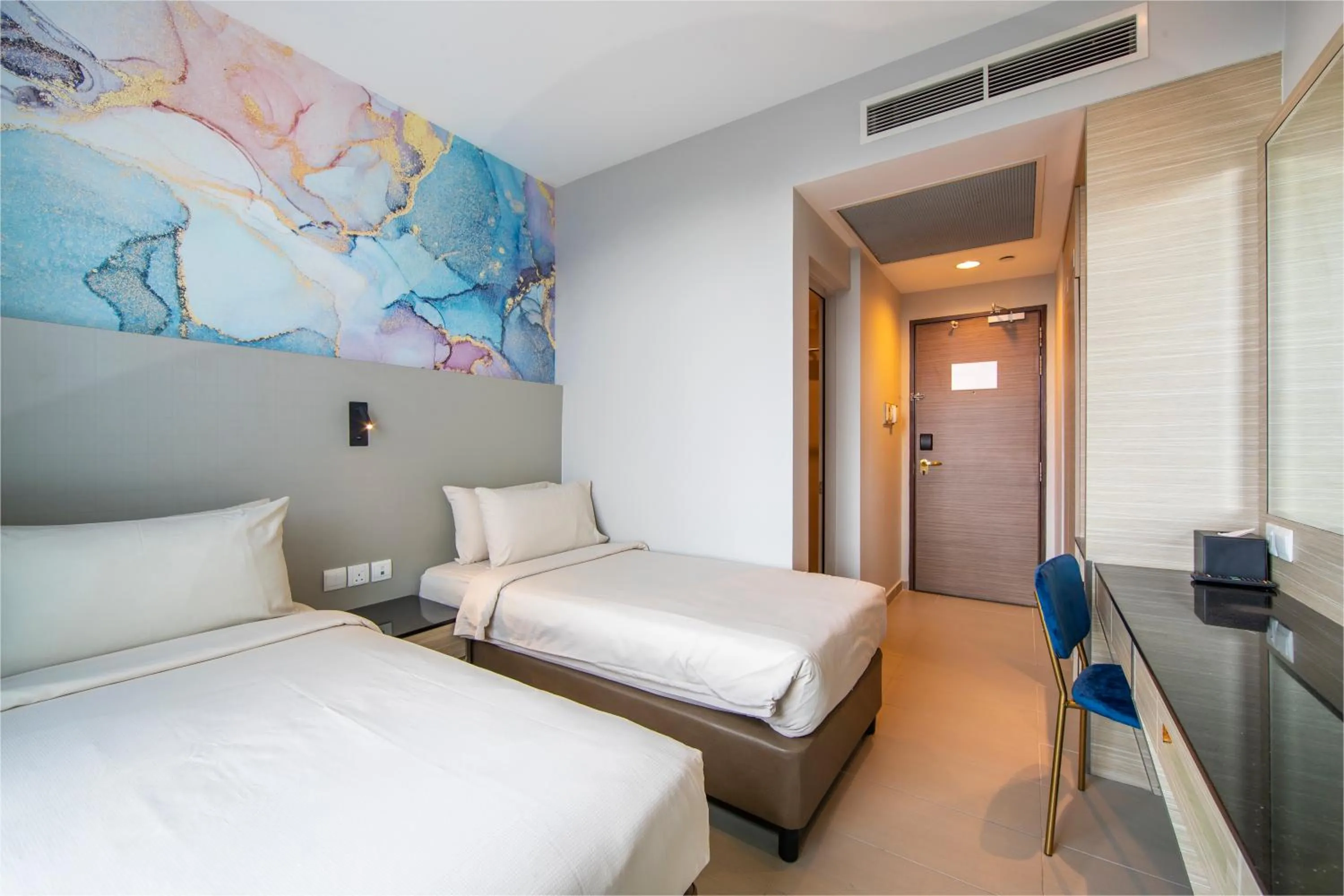 Bed in ibis Styles Singapore Albert