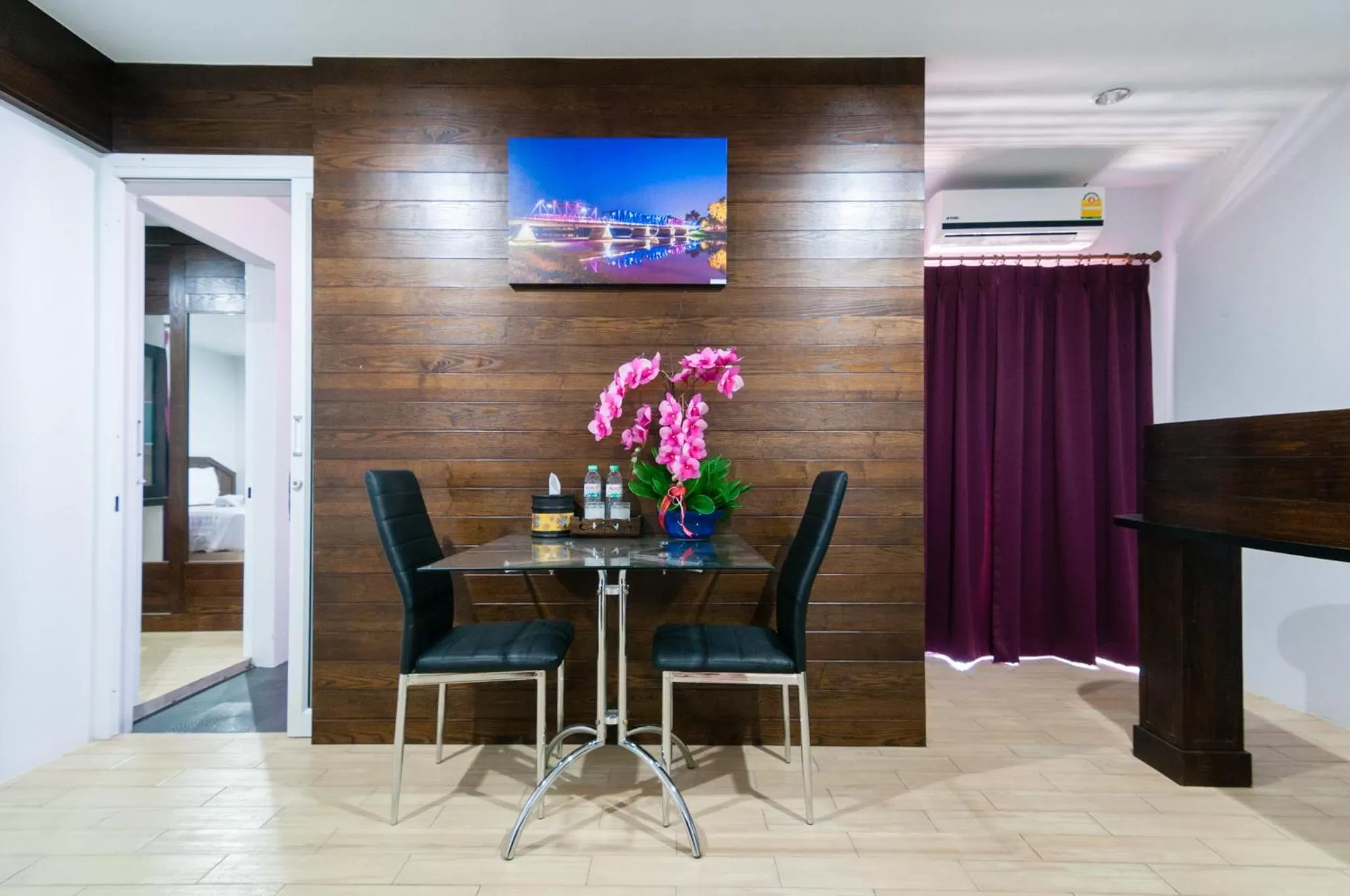 Dining area in The Chateau Chiangmai Residence