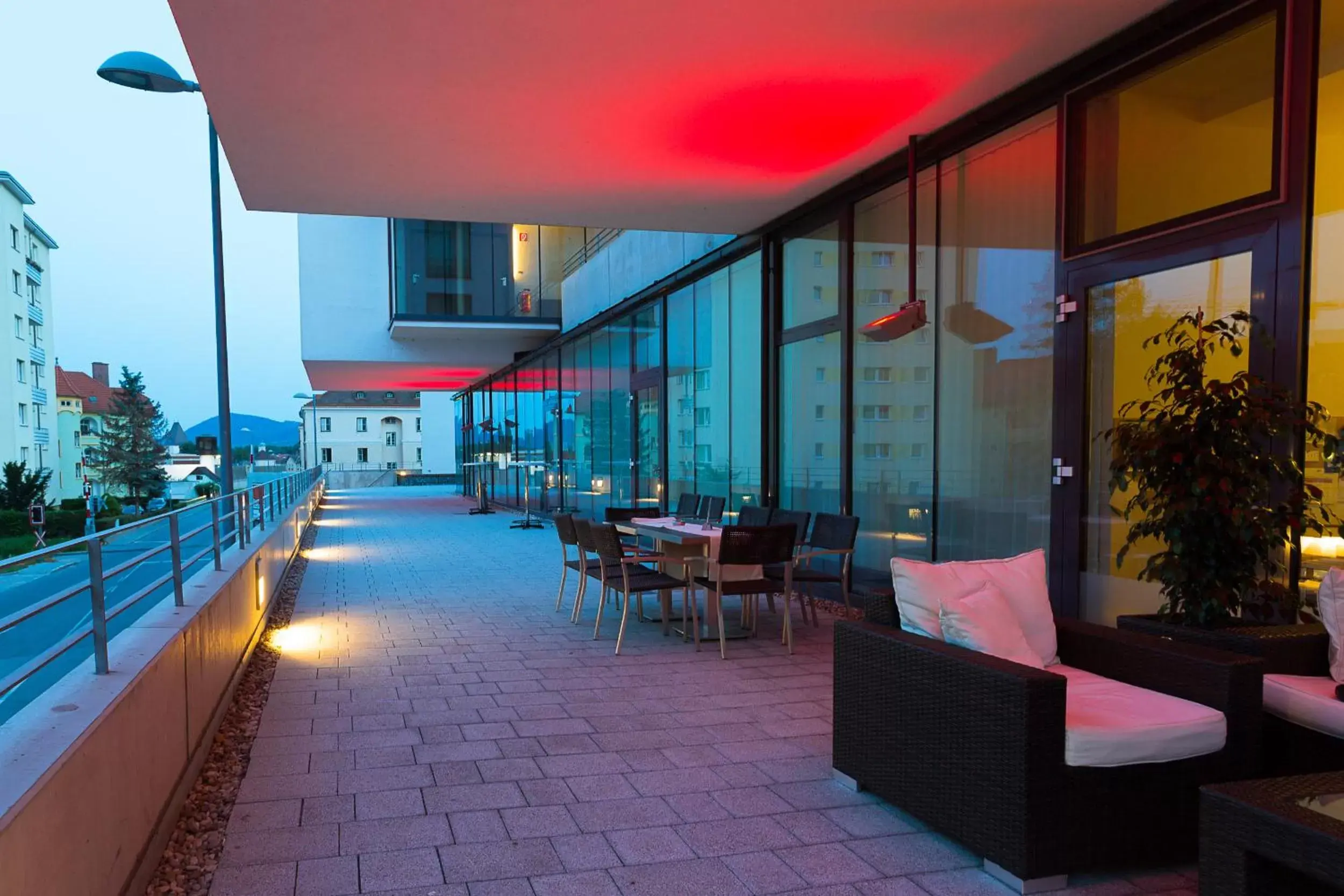 Restaurant/places to eat in arte Hotel Krems