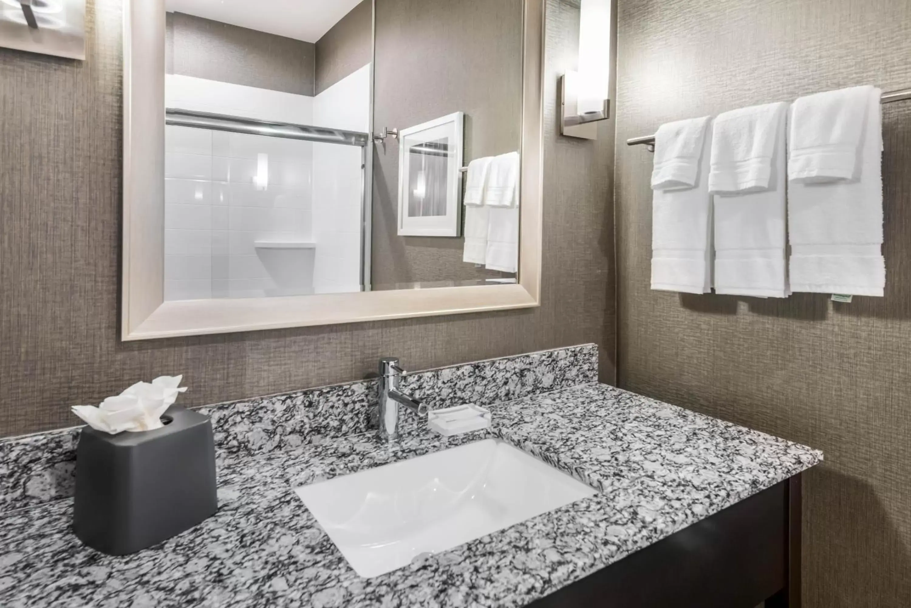 Bathroom in Holiday Inn Hotel & Suites Silicon Valley – Milpitas, an IHG Hotel