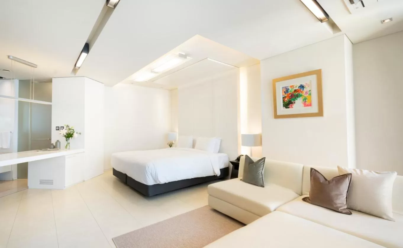 Bed in The Classic 500 Pentaz Executive Residence