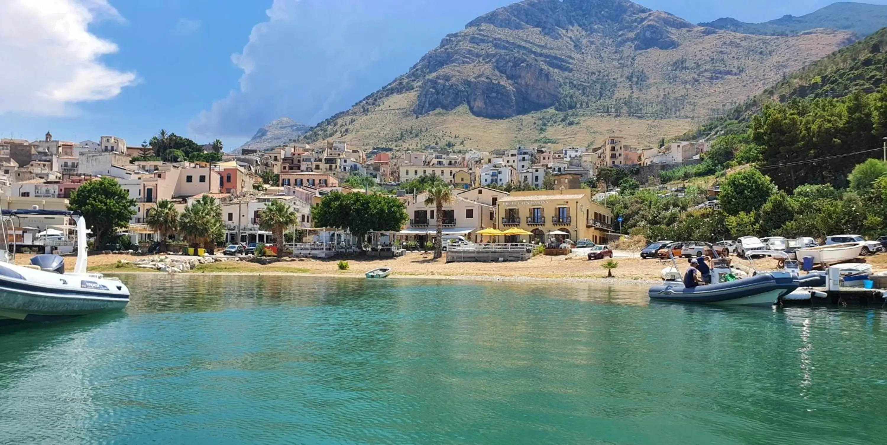 Natural landscape in Hotel Cala Marina